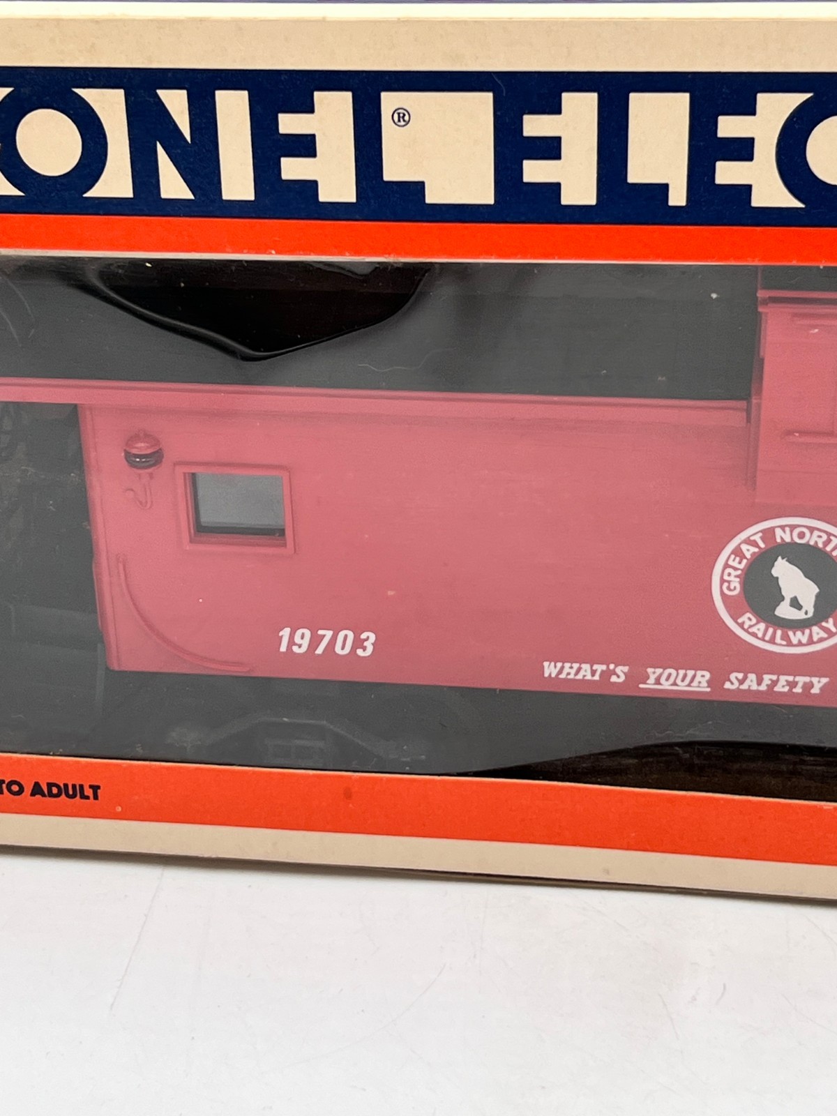 Vintage Lionel 6-19703 Great Northern Extended Vision Caboose O Gauge 1988 New