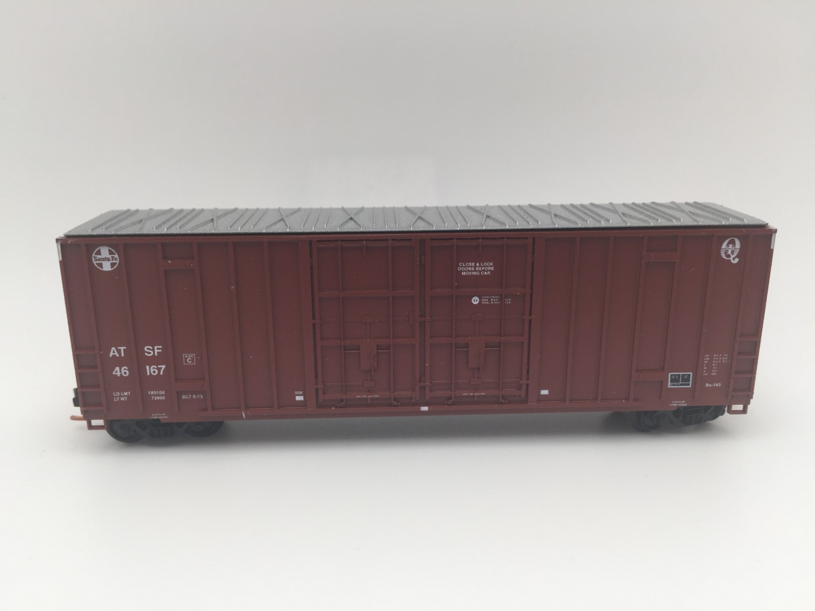 LBF N Scale 5562 ATSF/Tuscan Boxcar Road #46167