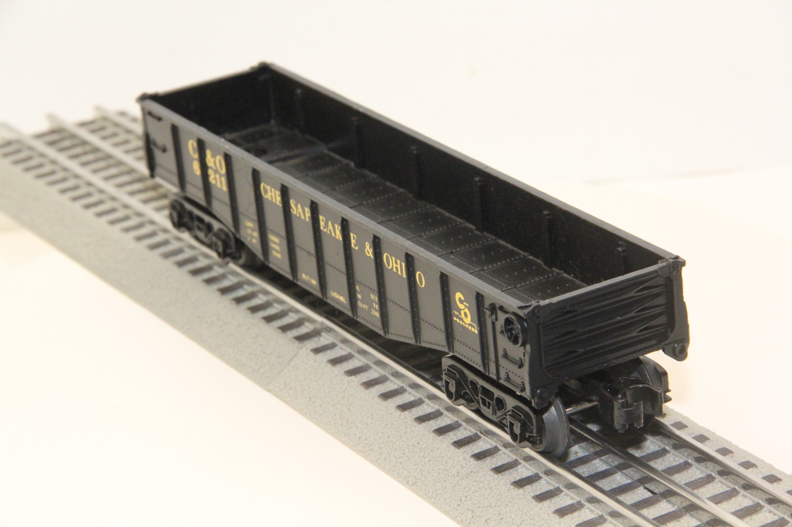 Lionel, O, 6-6211, Chesapeake & Ohio, Long Gondola, #6211, C-7 EX/NB
