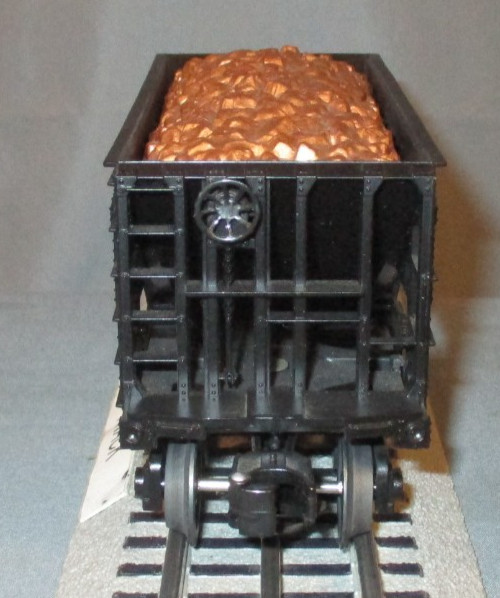 Lionel 16484 Copper Range # 2025 Black Ore Car w/ Remv Ore Load O/027 ga 2005