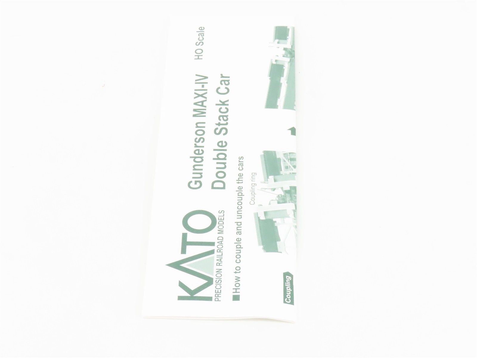 HO Scale KATO 30-9041 DTTX Gunderson MAXI-IV Double Stack Car #765483 3-Unit Set