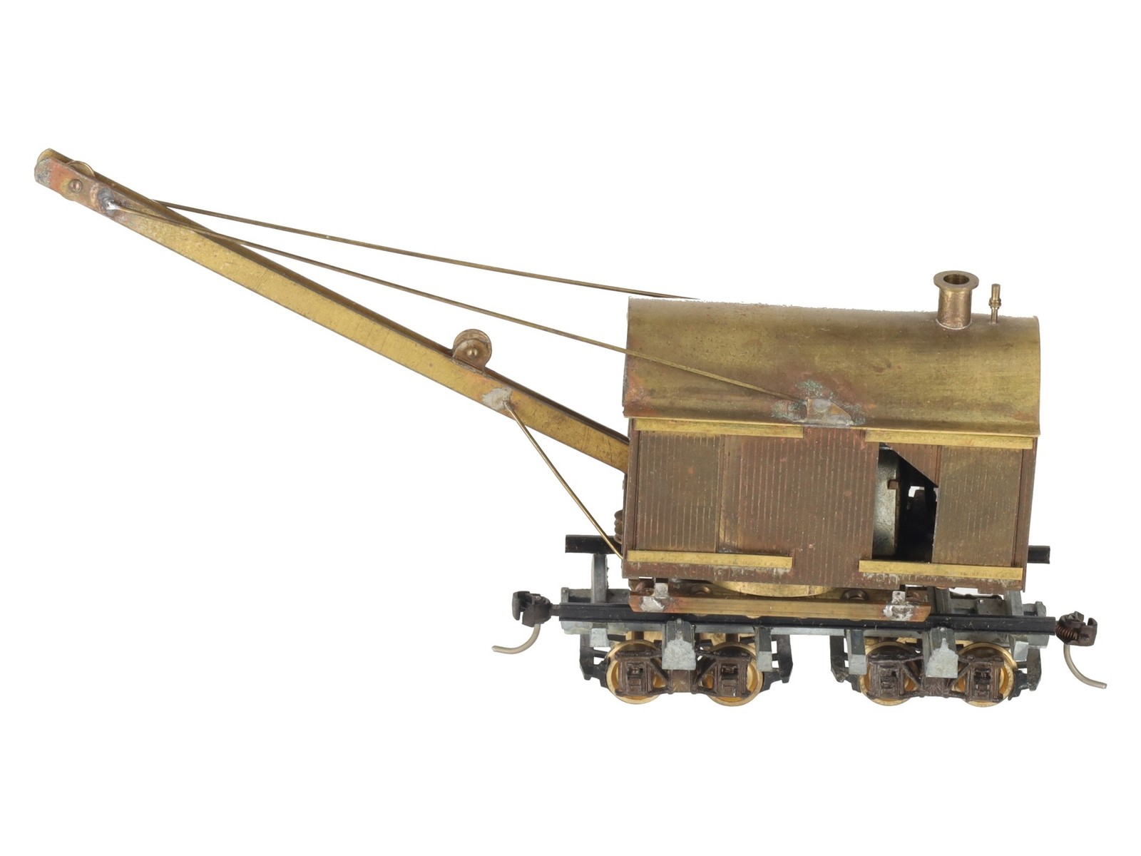Model Engineering Works LL50 HO BRASS Crane – Unpainted