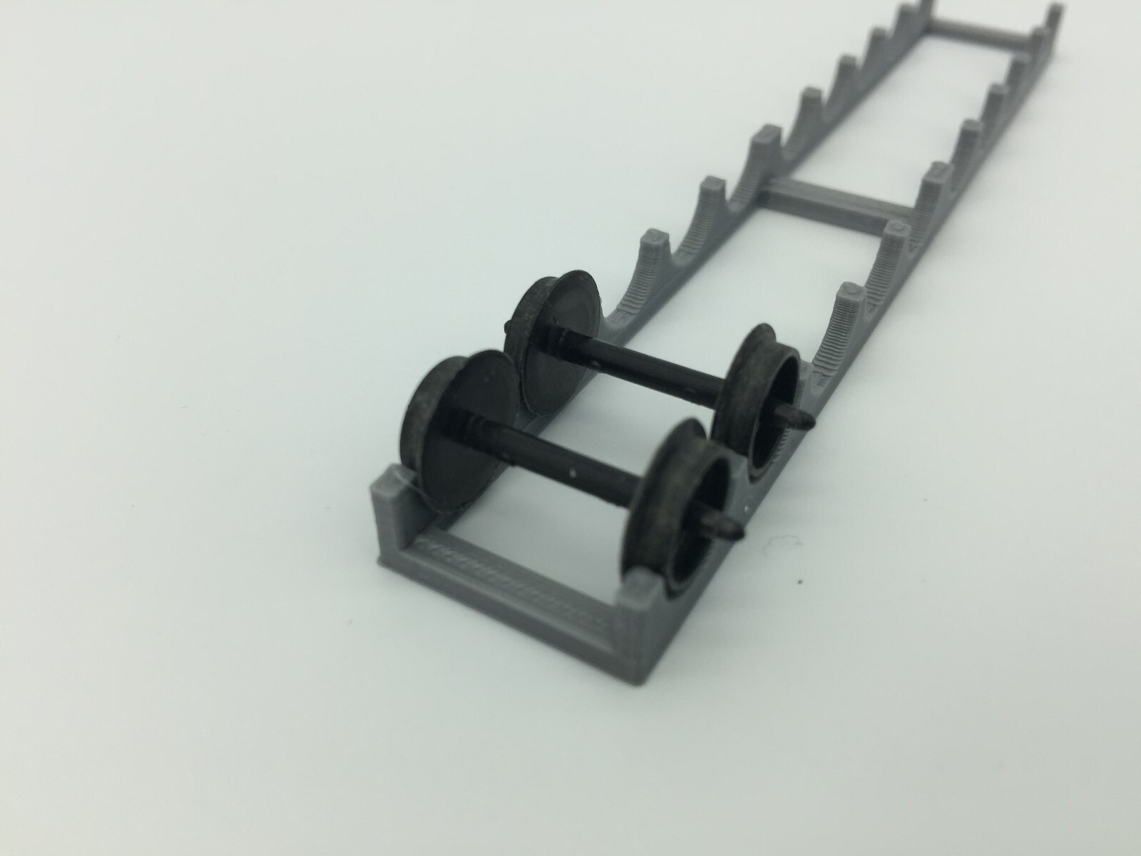 WHEEL CAR RACK for Flat Car or Gondola – O Scale – 1:48 – RACK ONLY – SEE DESC!