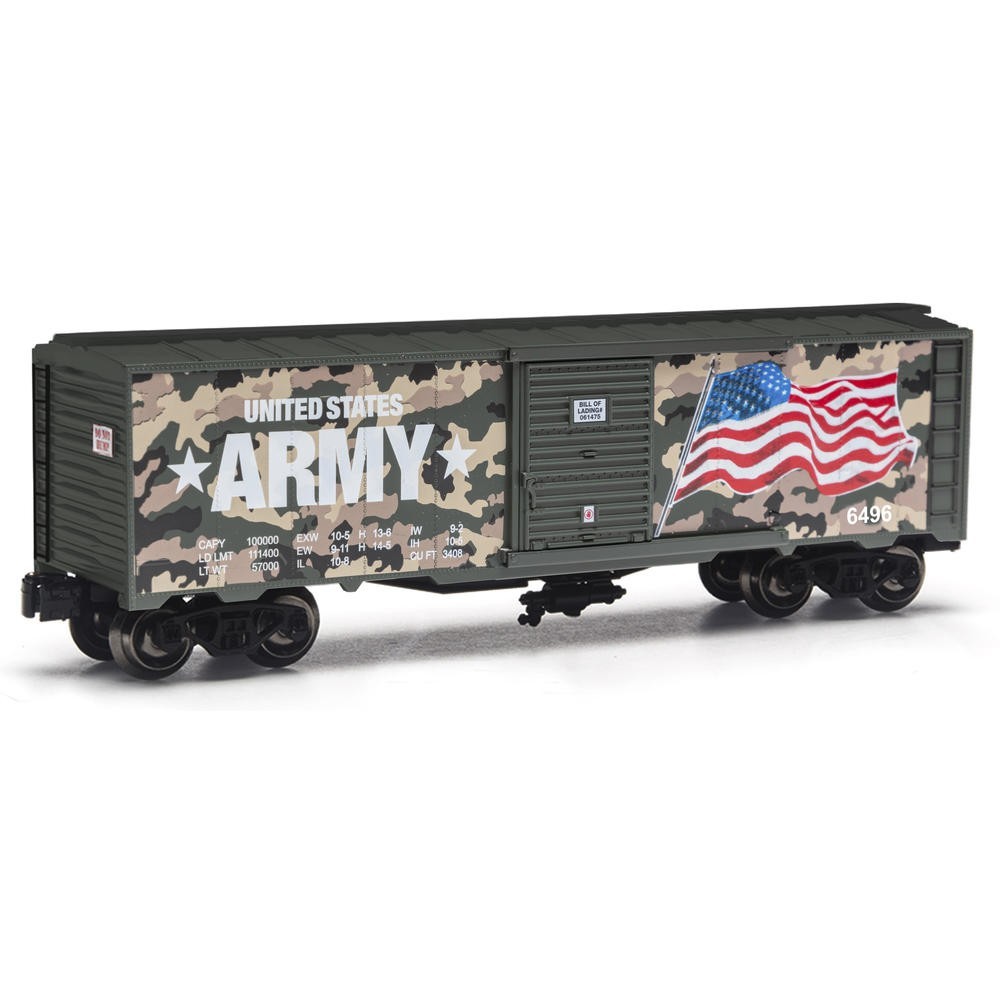 Menards O Gauge United States Army Boxcar New