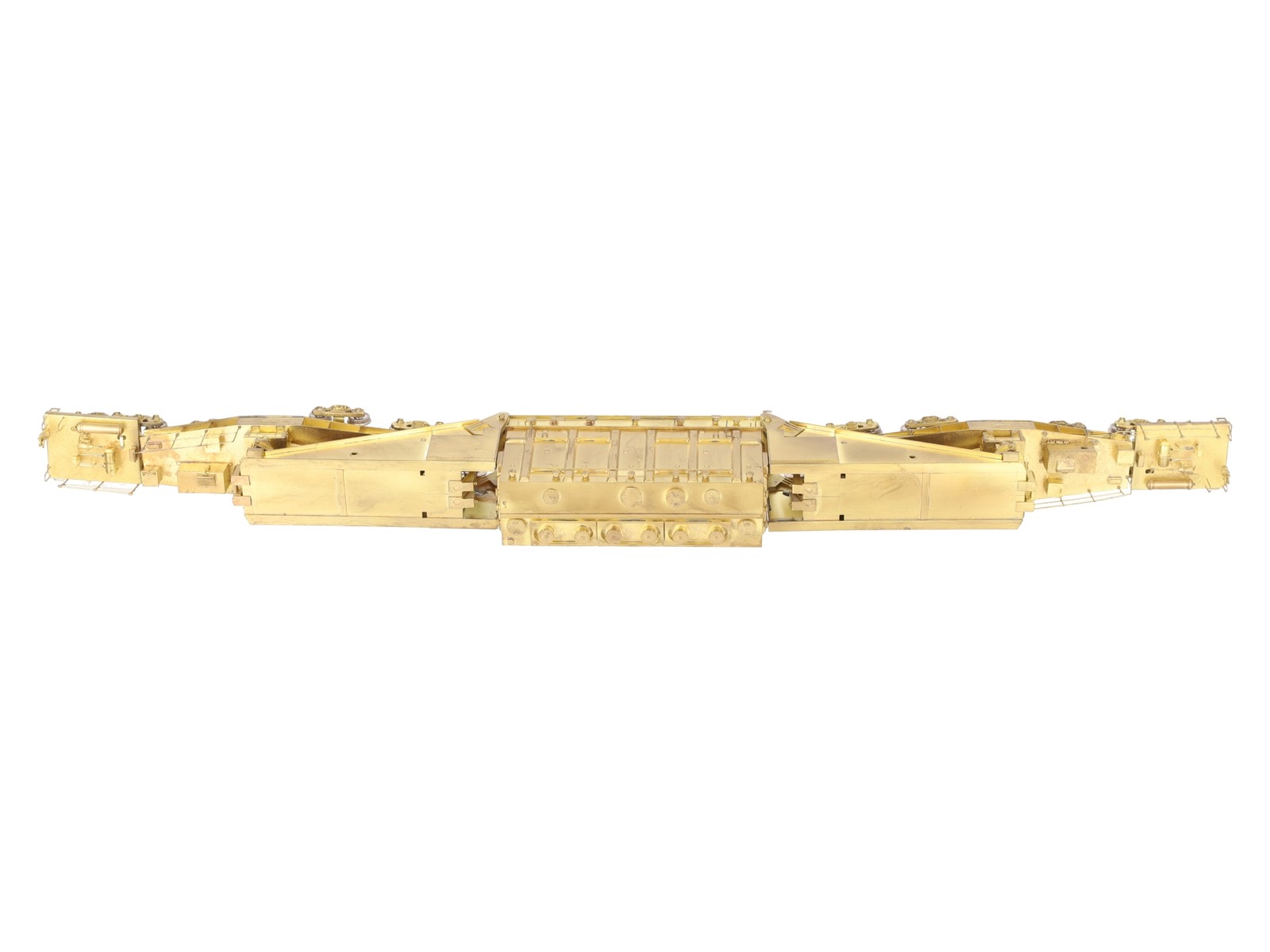 Overland OMI-1324 BRASS HO Schnabel Transformer Westinghouse No. 202 -Unpainted