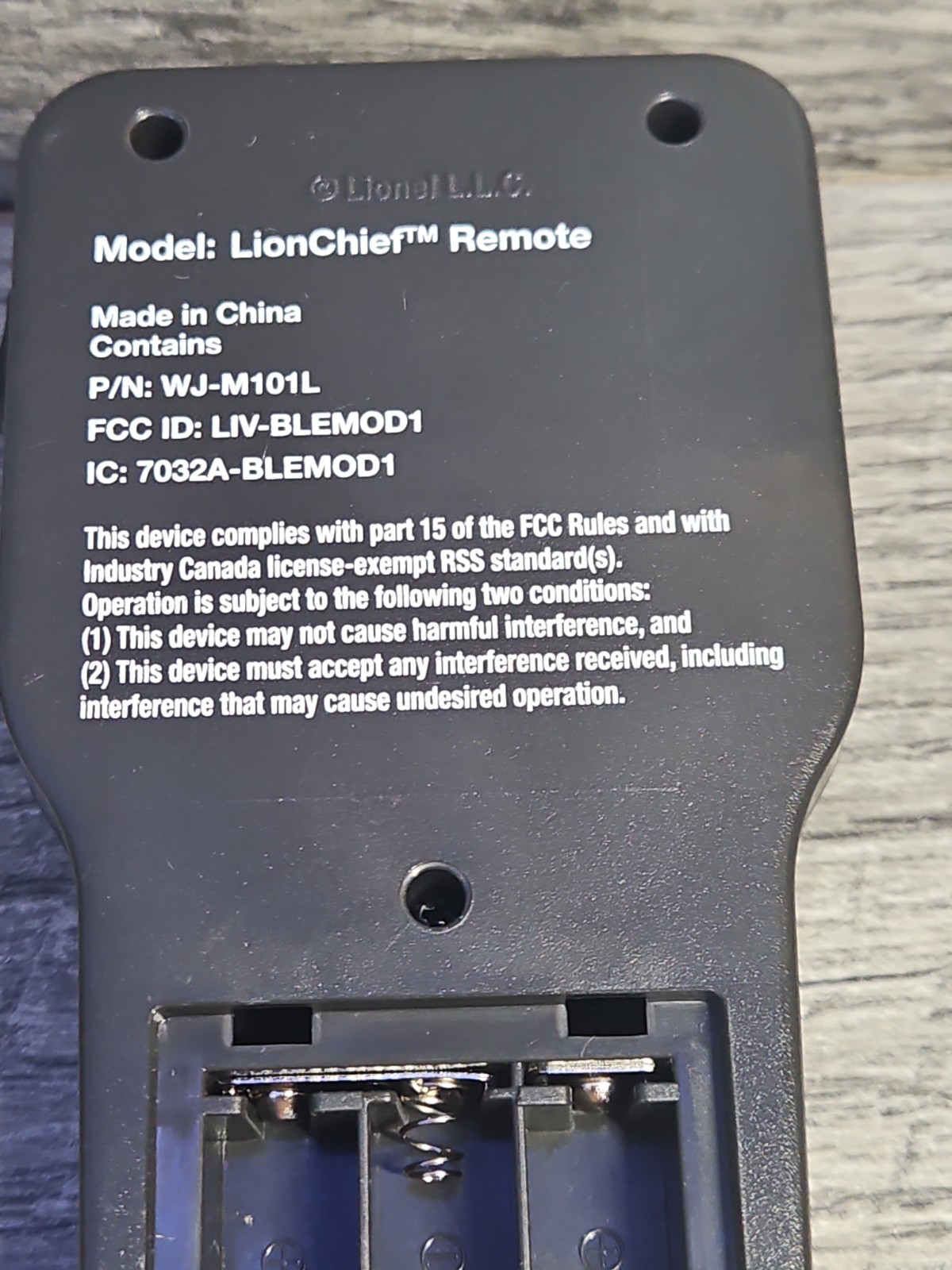 LIONEL LION CHIEF REMOTE CONTROL X51 AREA 51 EVERYTHING MUST GO SALE