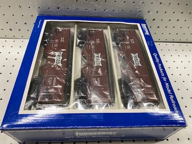 Vintage Industrial Rail FRISCO 027 Ore Hopper Cars Rolling Stock 3 Pack New