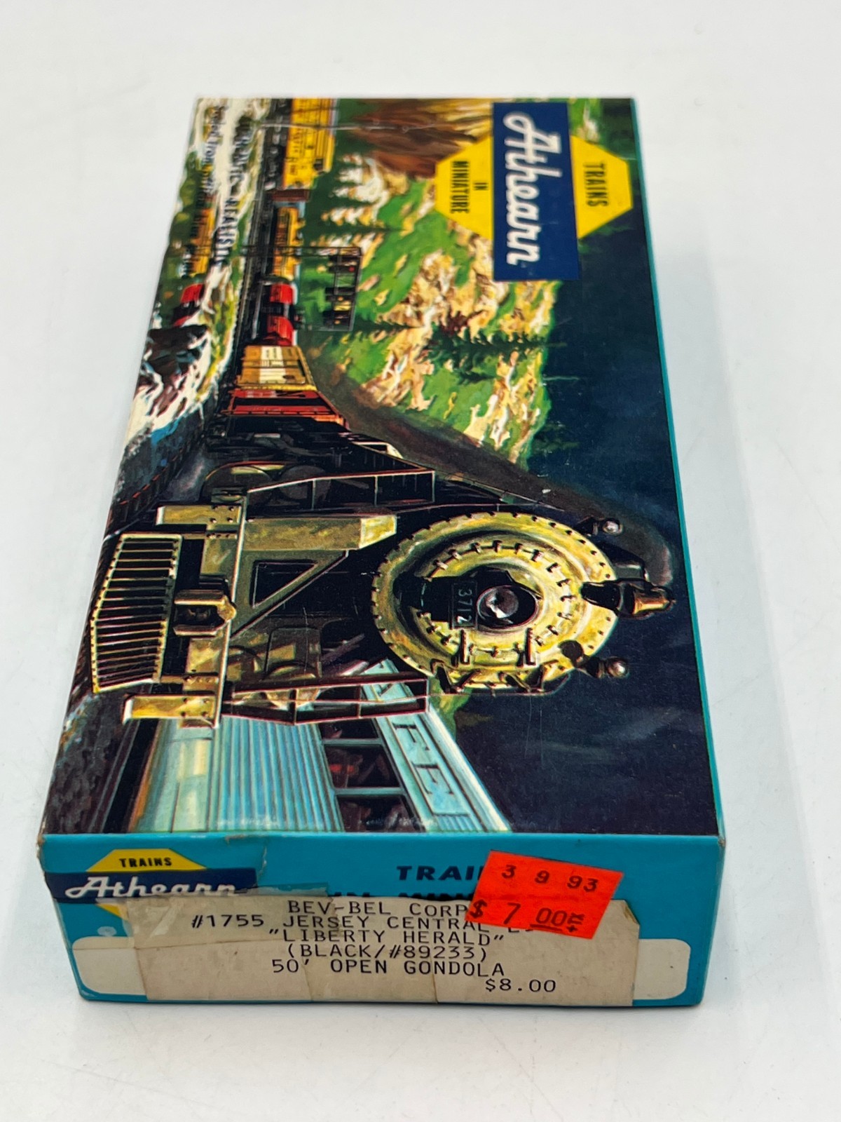 Athearn Bev-Bel HO Scale Jersey Central Liberty Herald 50′ Open Gondola #1755