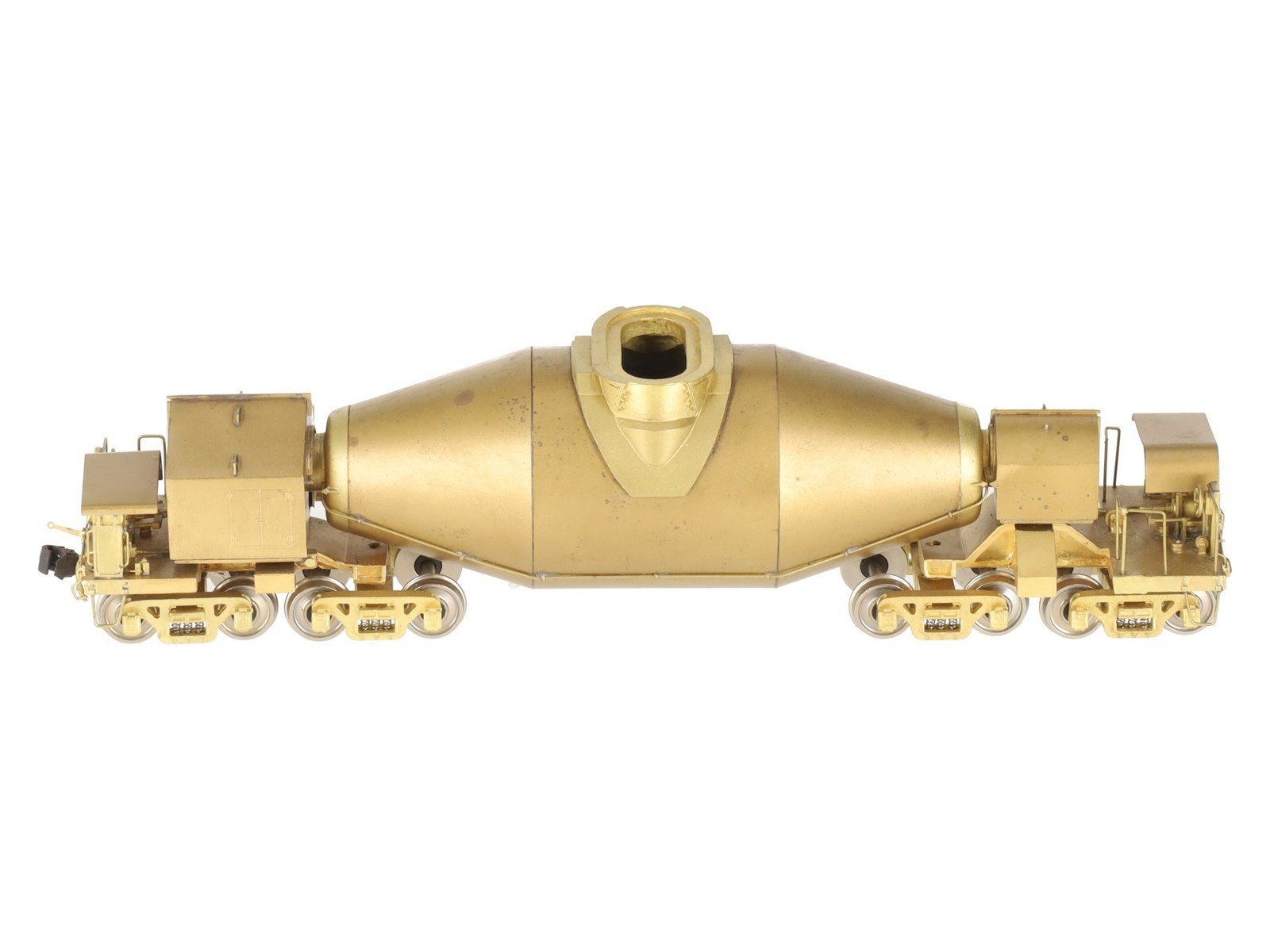 Oriental Limited HO Scale BRASS 200 Ton Hot Metal Car (Unpainted) EX/Box