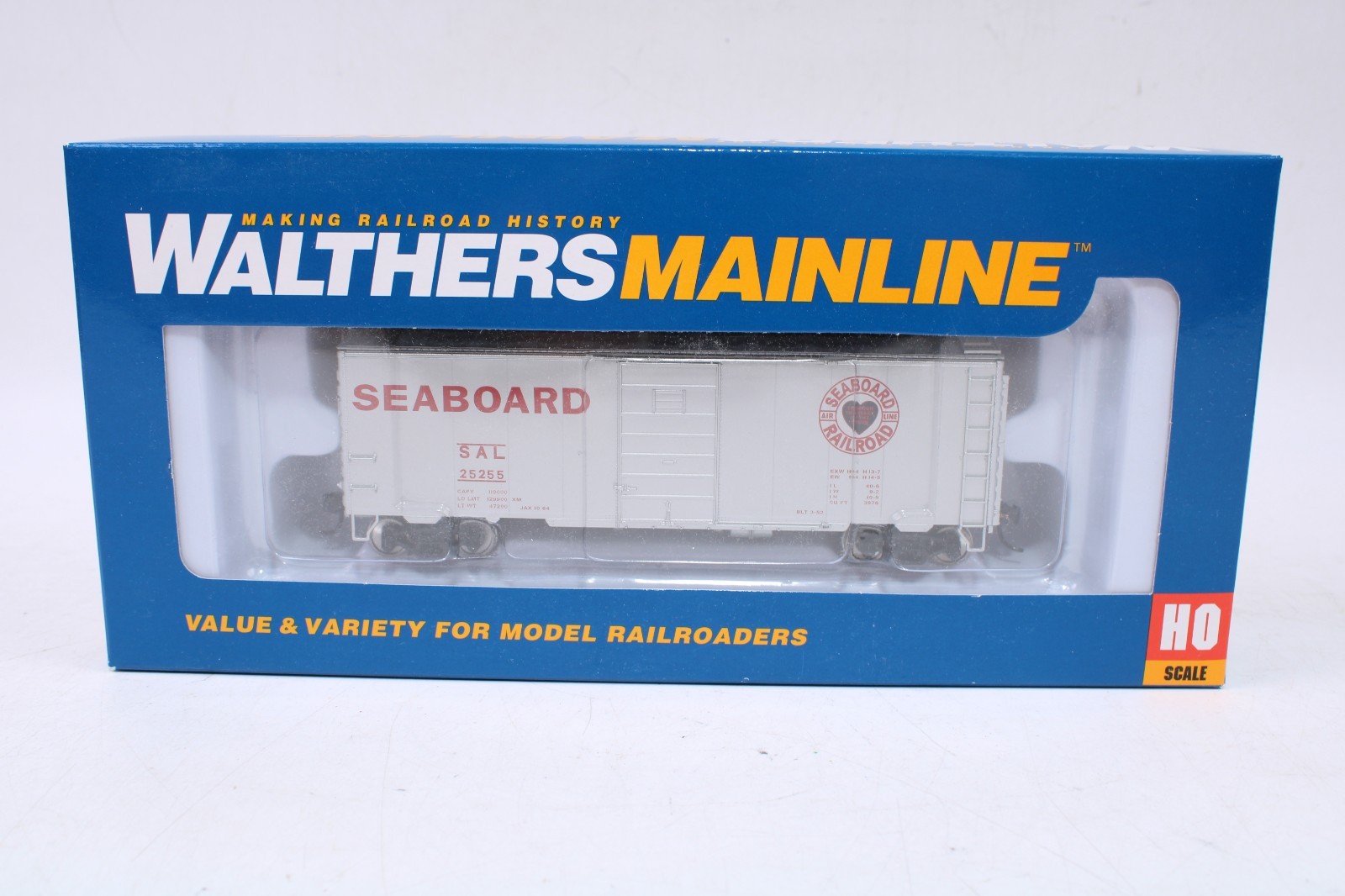 Walthers 910-2359 HO 40′ PS-1 Boxcar Seaboard Air Line #25255