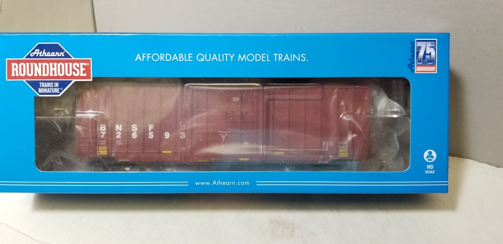 Burlington Northern Santa Fe Railroad 50′ Hi-Cube 726593 Athearn Roundhouse 1511