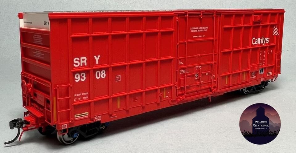 PRAIRIE SHADOWS HO Trinity 6275 50′ Boxcar SRY British Columbia Catalyst 2006+
