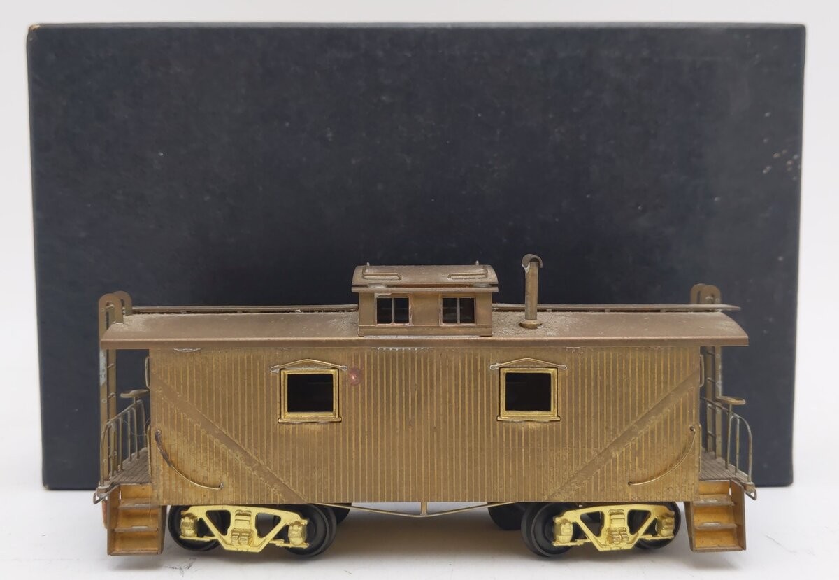 Nickel Plate Products BRASS HO Scale Delaware & Hudson Caboose – Unpainted EX
