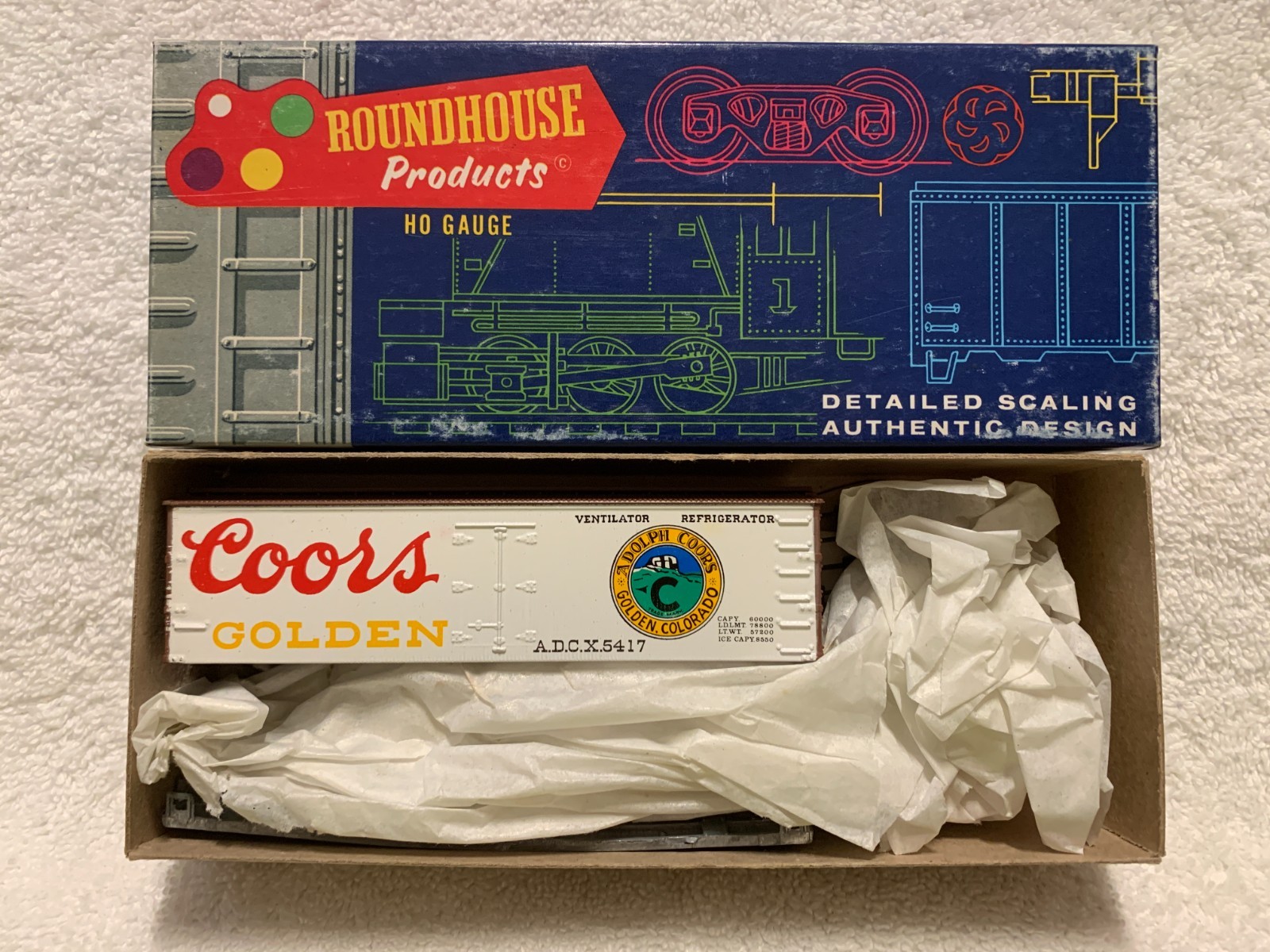 Roundhouse HO Scale Unassembled Reefer Car Kits each sold separately