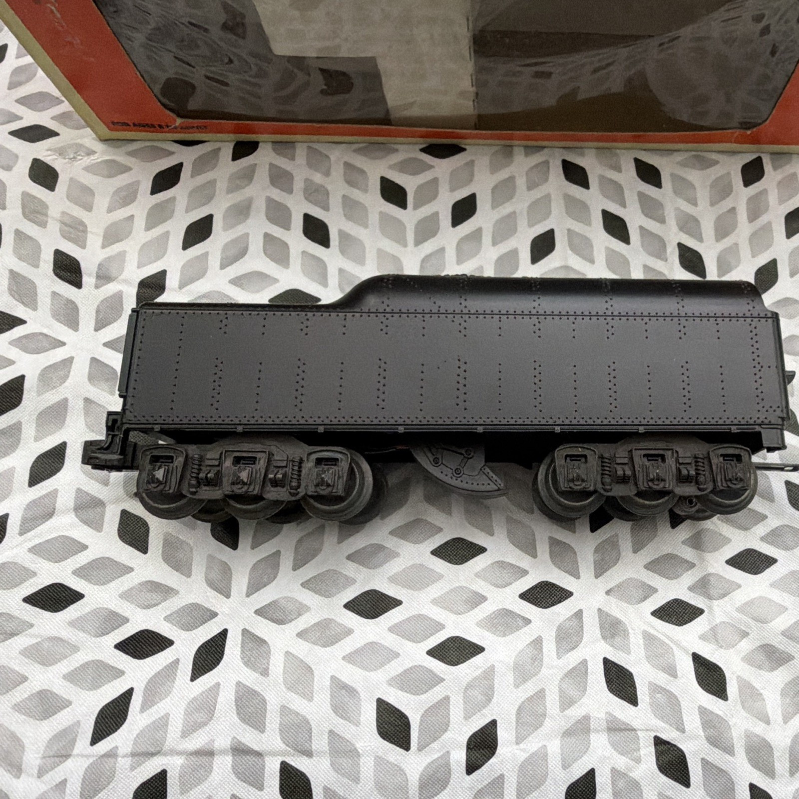 Lionel O Gauge RailSounds Steam Tender Sound Three-Rail Black 6-16655