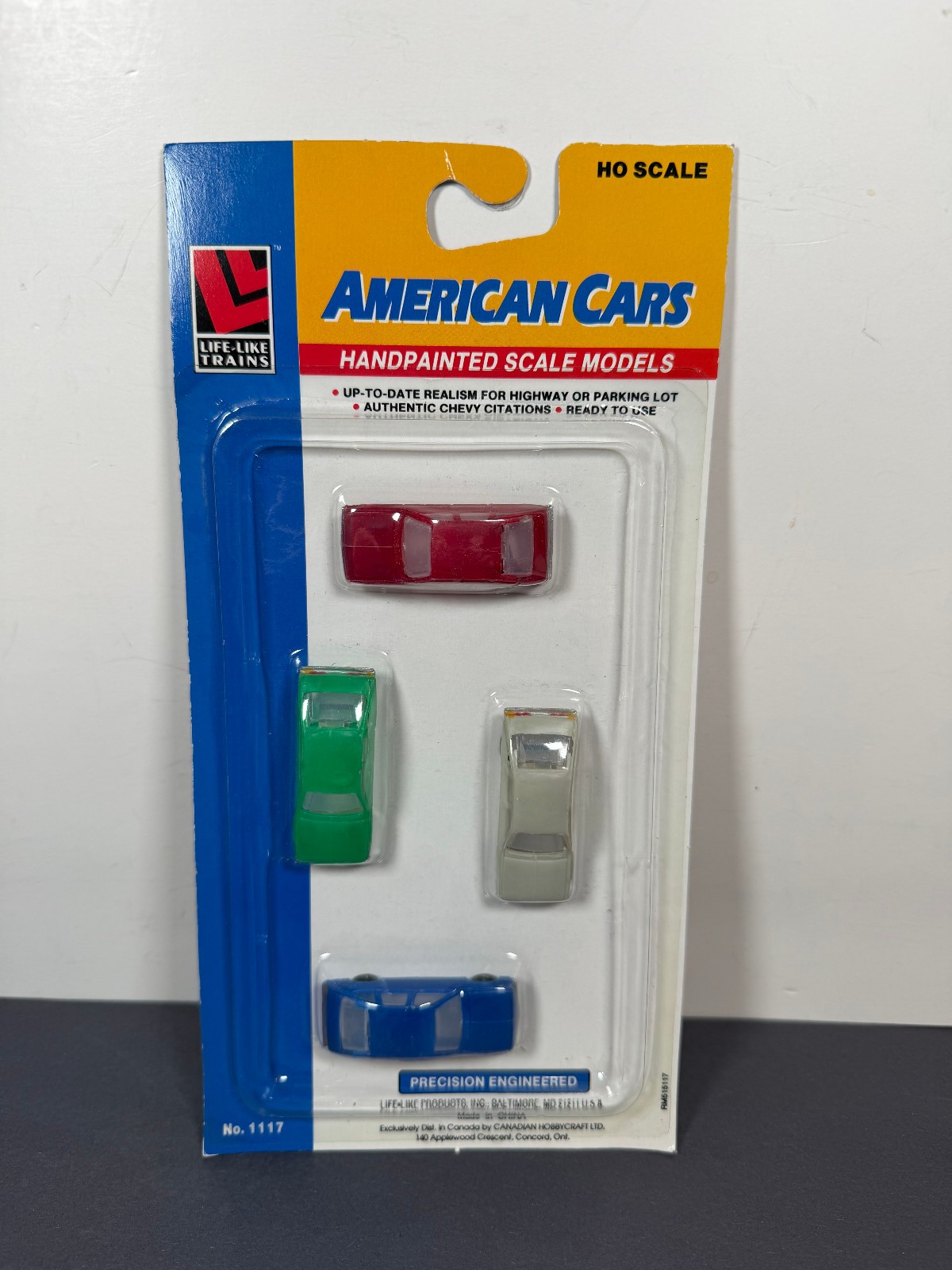 Life Like Trains AMERICAN CARS 1117 Vehicle Set HO Scale