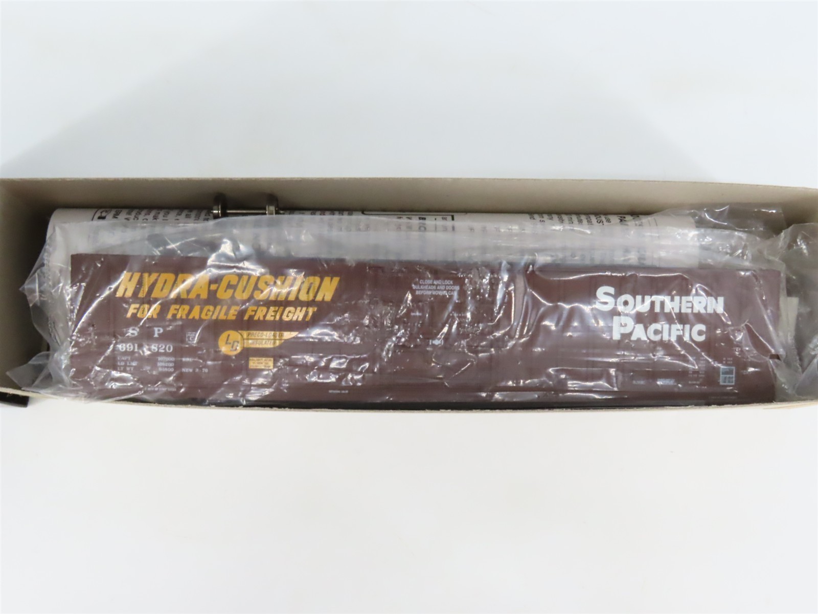 HO Eel River Models Kit ERM-2403 SP Southern Pacific 62′ 10″ Box Car #691820