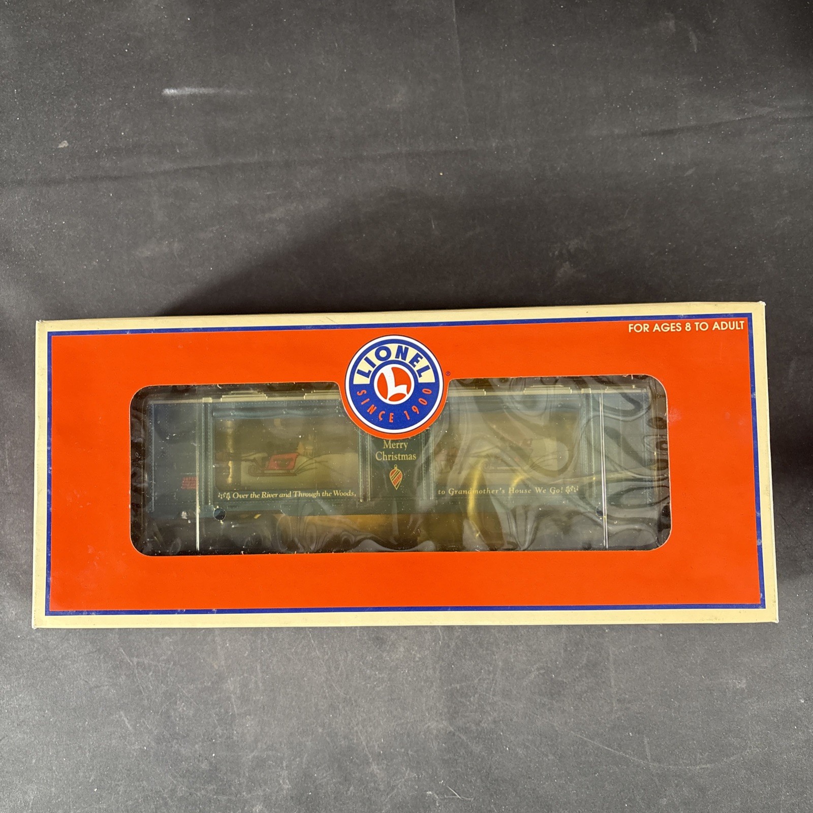 CHRISTMAS AQUARIUM CAR 6 – 26752 LIONEL LINES O GAUGE MODEL TRAIN