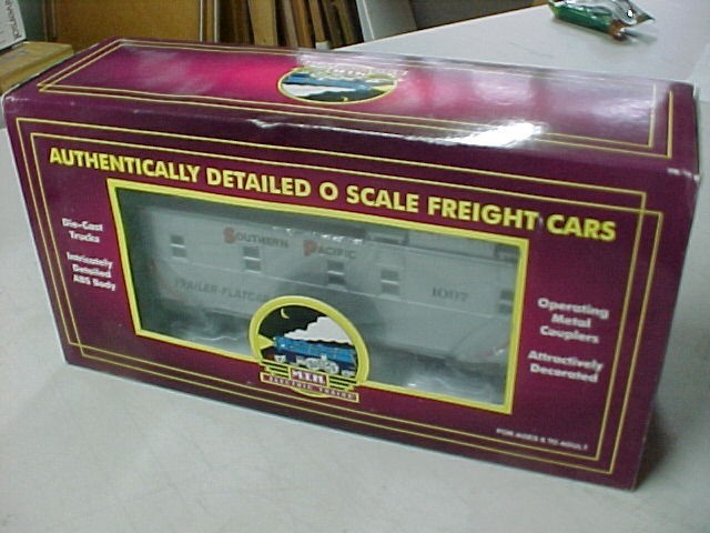 MTH PREMIER SOUTHERN PACIFIC OFFSET STEEL CABOOSE 20-91053 O SCALE