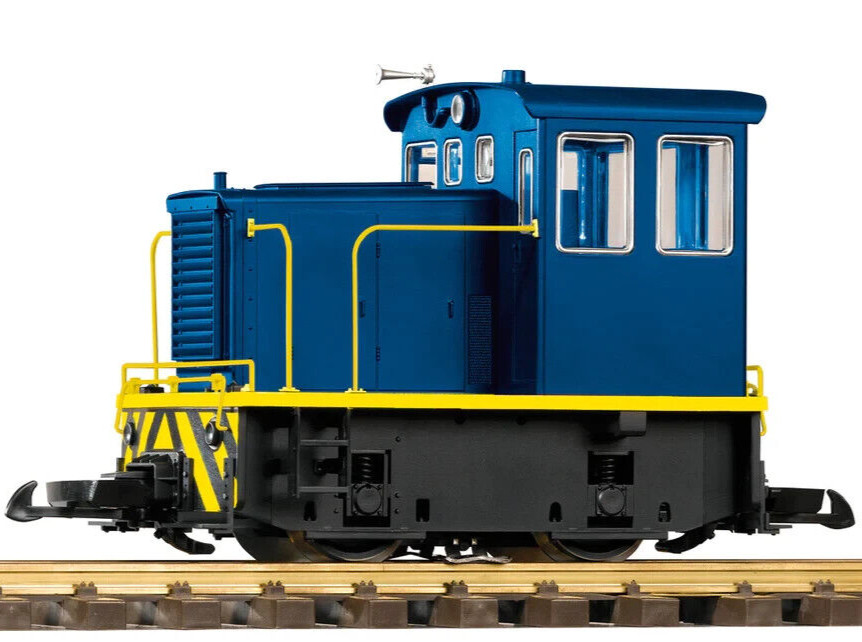 PIKO G-Scale ~ New 2023 ~ Blue Goose ~ 25 Ton Diesel Switcher Locomotive ~ 38502