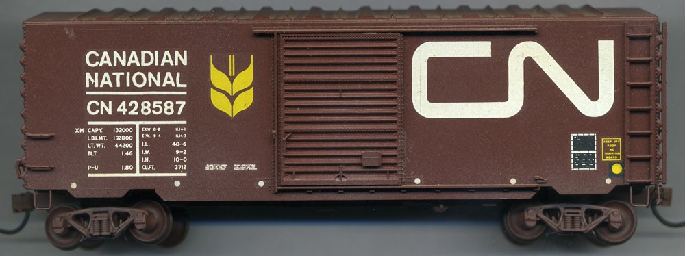Canadian National 40′ “Wheat Sevice” Box Car