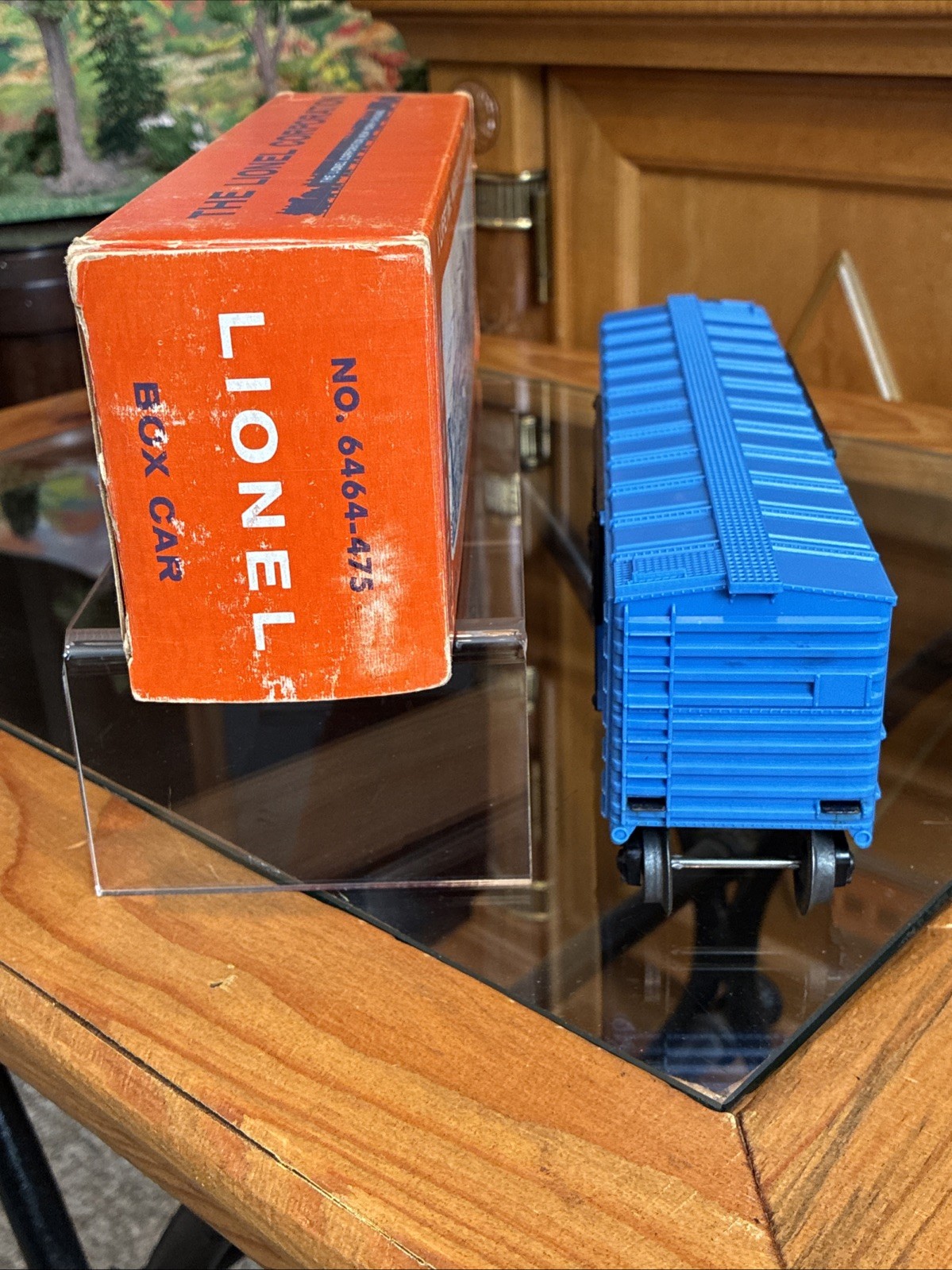 ~Variation G Mint Un-run~Lionel Postwar 6464-475 B&M (No BLT Date) W/Good Box!