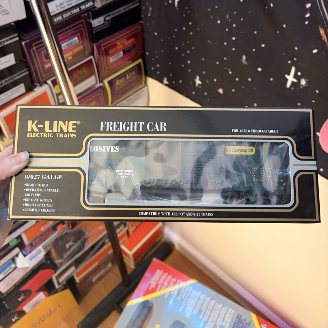 K-Line O/027 Gauge Consolidated Rail Corporation Freight Car Analog K-6428-105