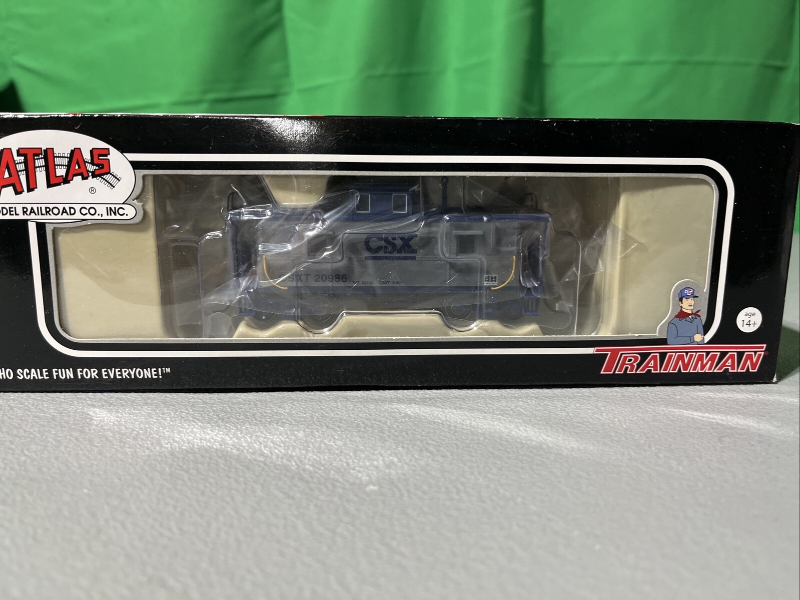 Atlas Trainman ~ HO ~ CSX ~ TM Cupola Caboose ~ 11342 ~ 20986