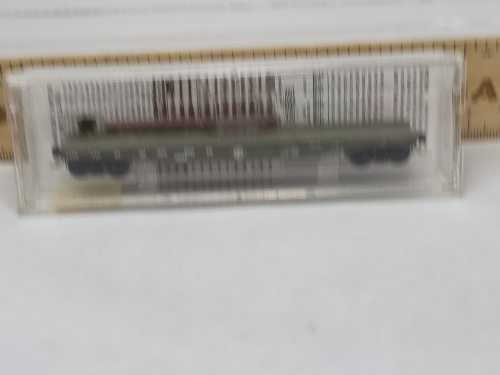 MTL N Scale 45180 US Army 50′ Fishbelly Flat Car United States Military LNIB
