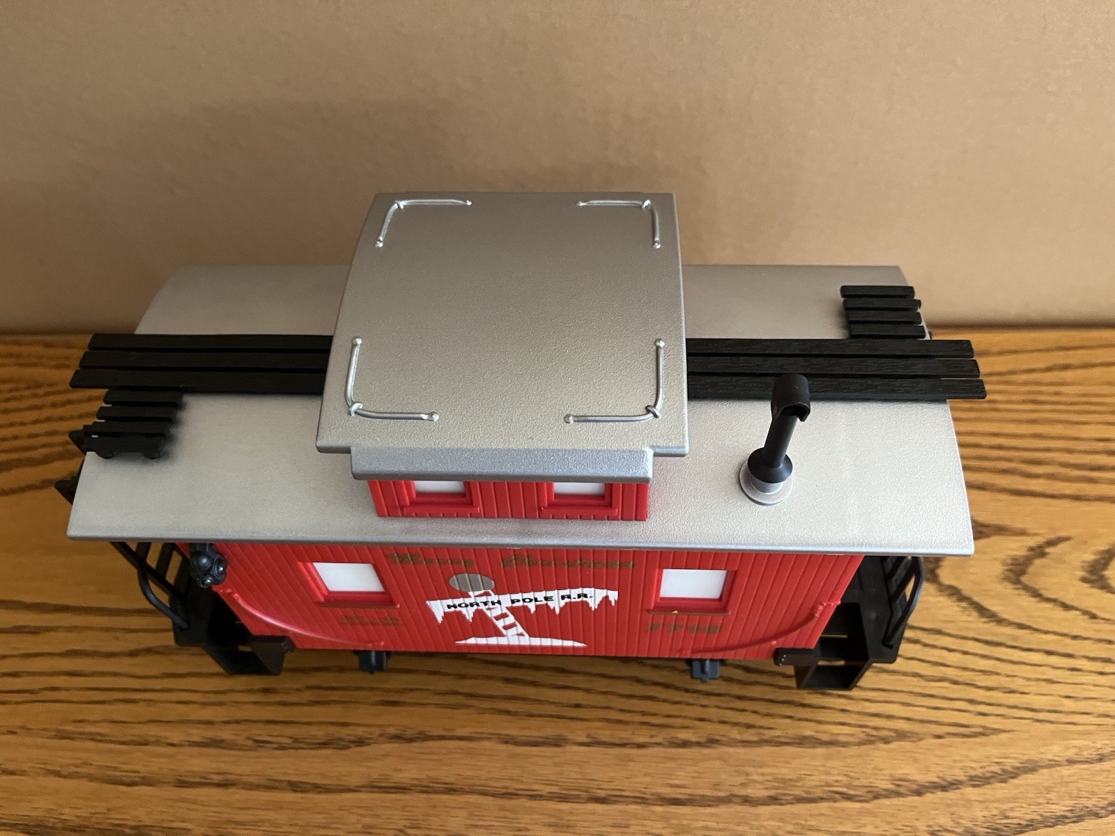 Lionel G Scale North Pole Railroad Caboose 7716 For Train Set Layout. LOOK RARE!