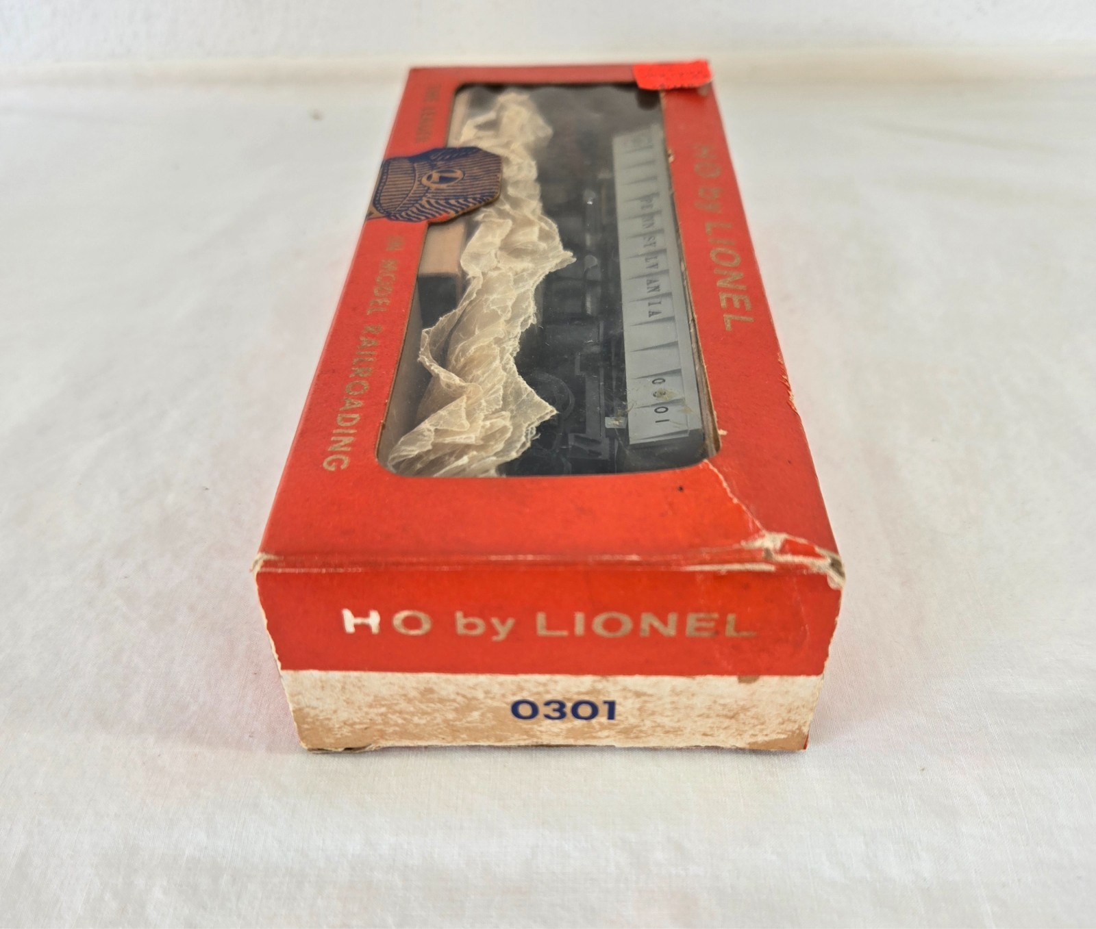 HO by Lionel 0301 Pennsylvania Operating Coal Dump Car w/Coal in Original Box