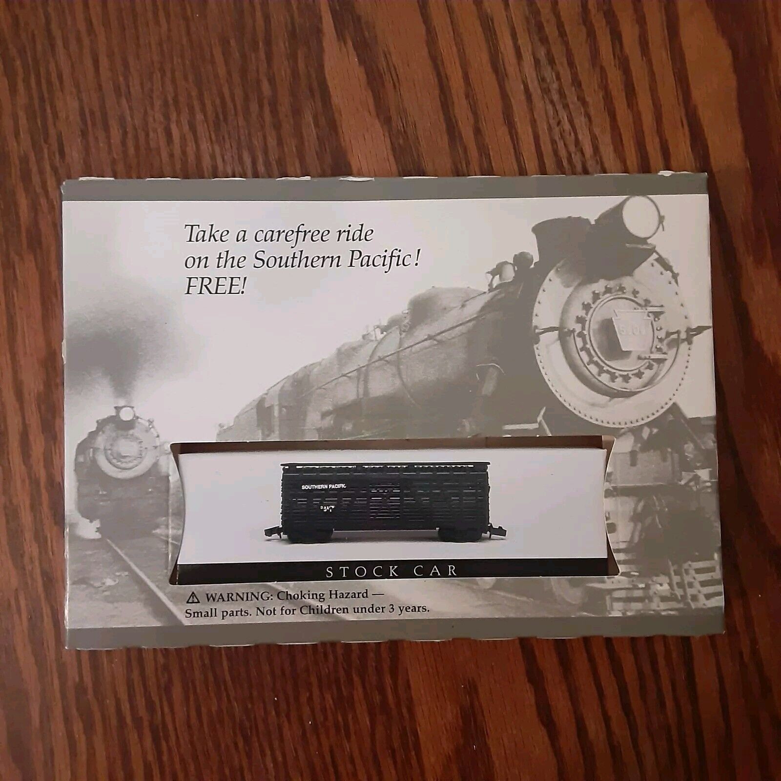 Reader’s Digest Southern Pacific Model Train 6 Cars total New In Package