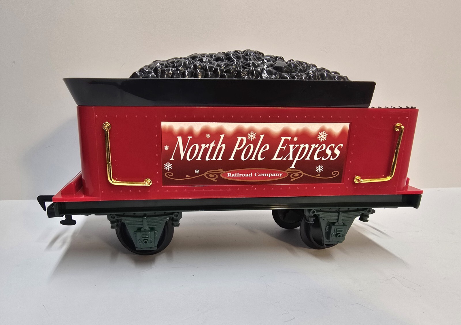 Scientific Toys Eztec G Gauge North Pole Express Train Coal Car North Pole Motio