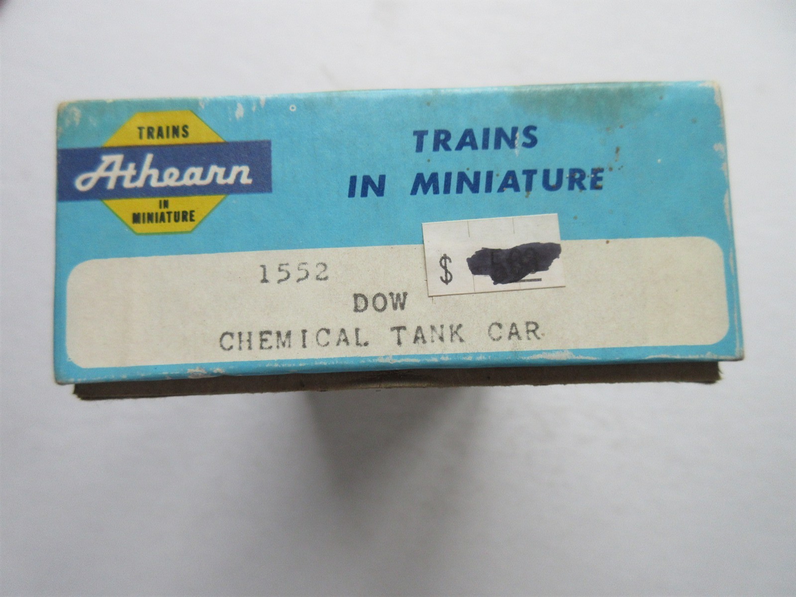 HO Athearn 1552 Dow Chemical Tank car KIT new in Original Blue Box
