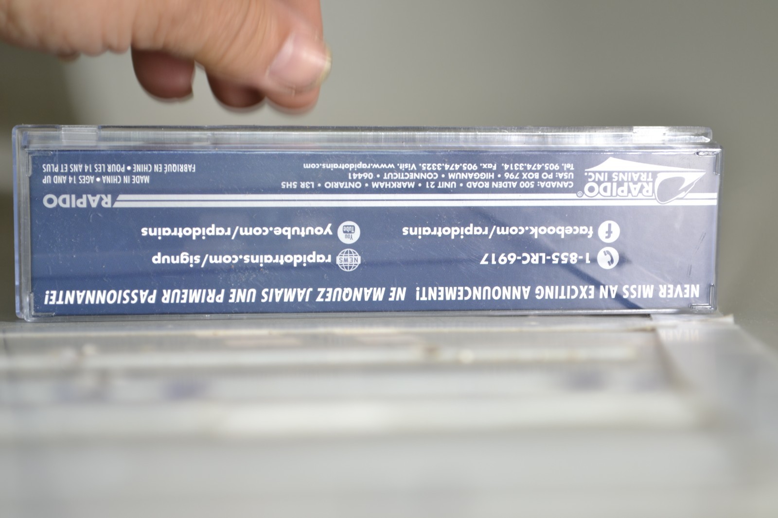 82010 N Scale RAPIDO CENTERBEAM FLAT CAR CN CANADIAN NATIONAL