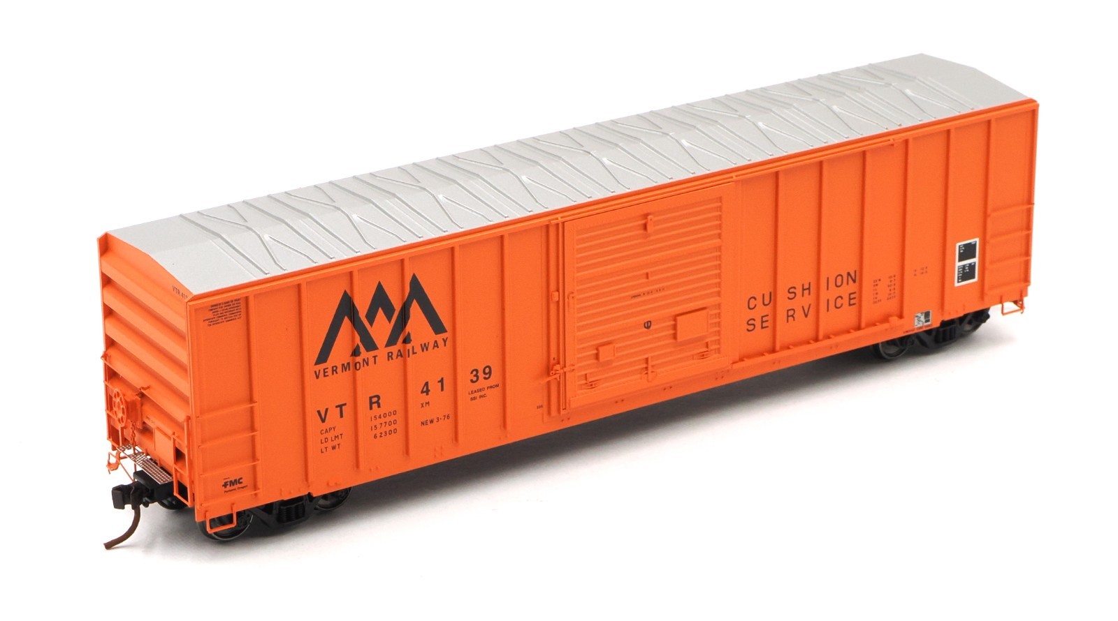 Atlas Master HO Vermont Railway 50′ FMC 5077 SD Box Car VTR #4139