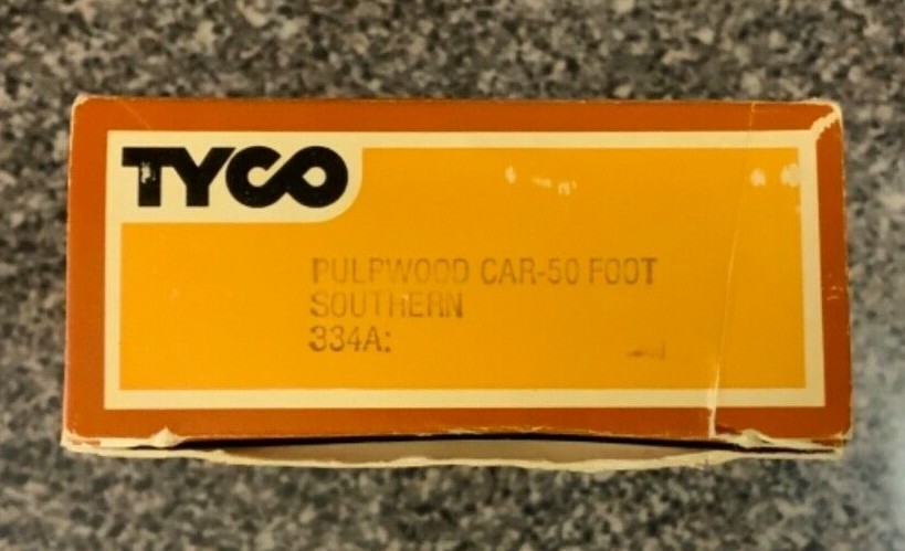 TYCO Vintage HO 70’s Southern Railroad #4365 Pulpwood Car 50Ft 334A Used w/Box