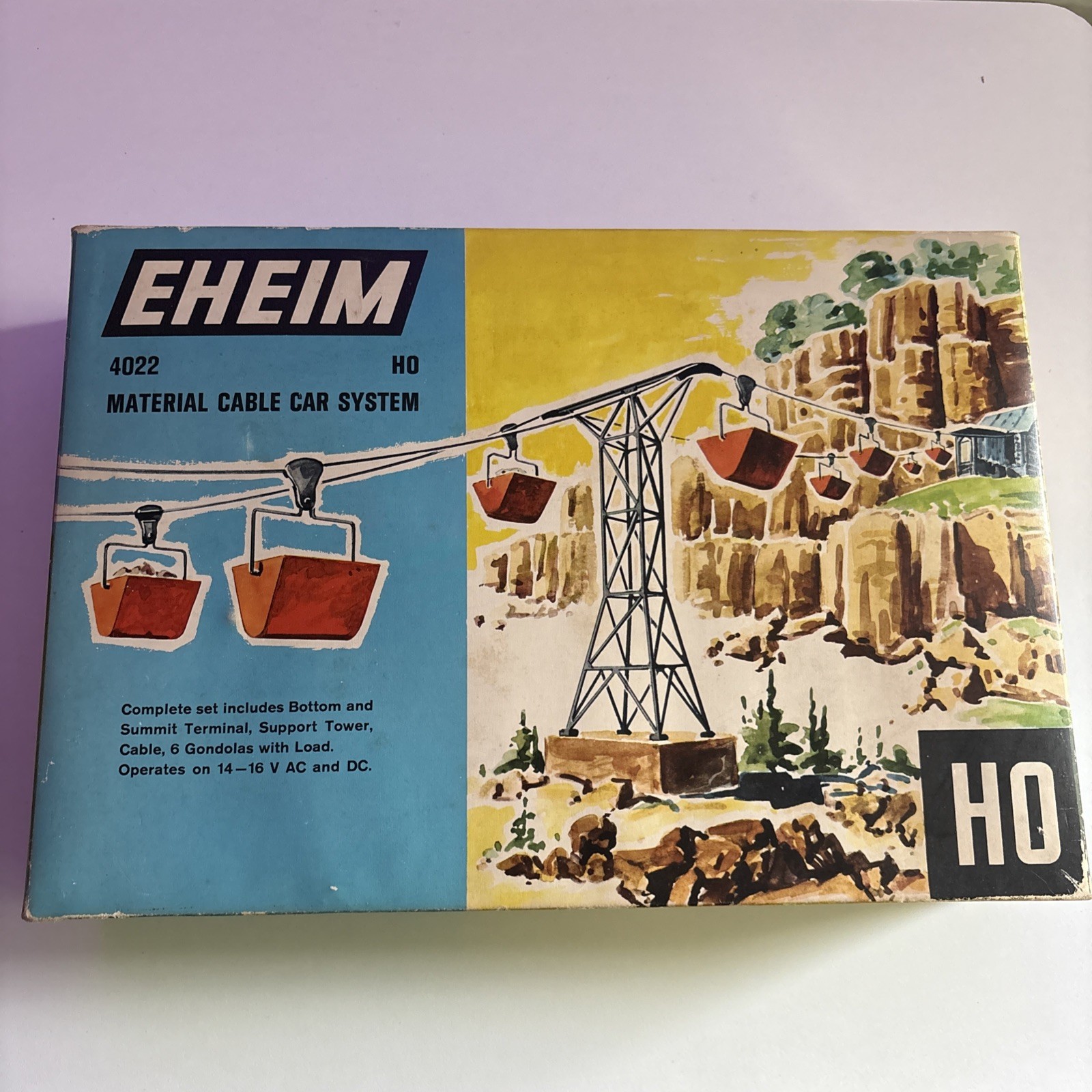 (AHM) EHEIM – Material Cable Car System 4022 (Complete Set)