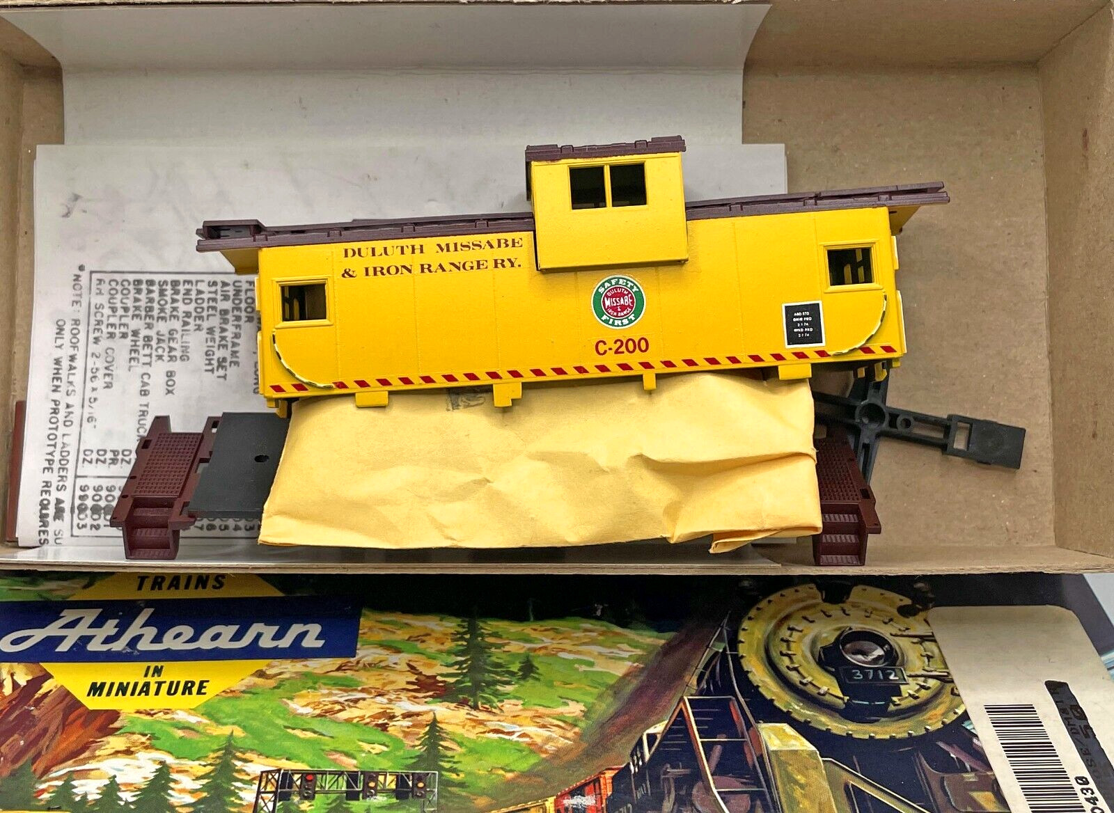 HO COOPER & OSHTEMO 430 WIDE VISIONCABOOSE KIT DULUTH MISSABE & IRON RANGE DM&IR