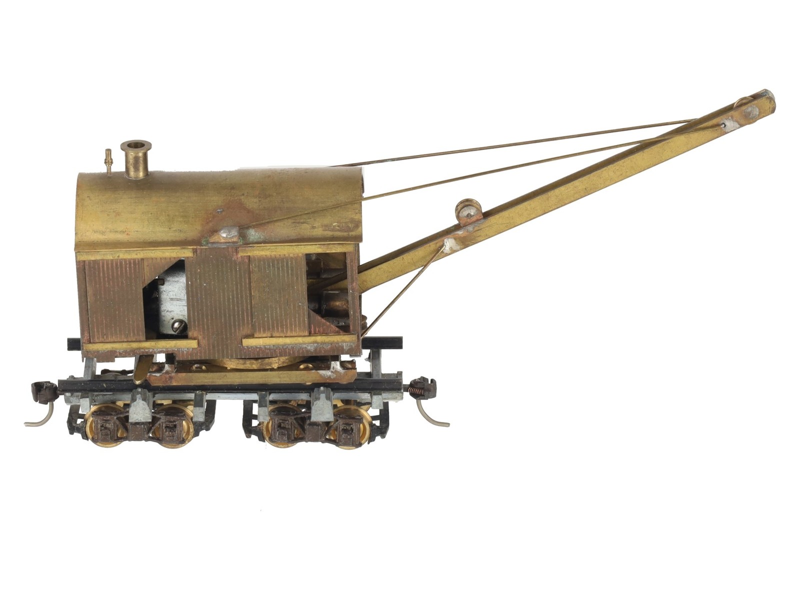 Model Engineering Works LL50 HO BRASS Crane – Unpainted