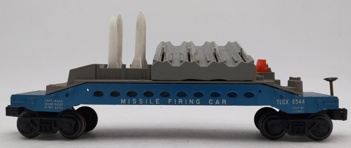 Lionel 6544 Vintage O Missile Firing Car with White Control Panel – Type I