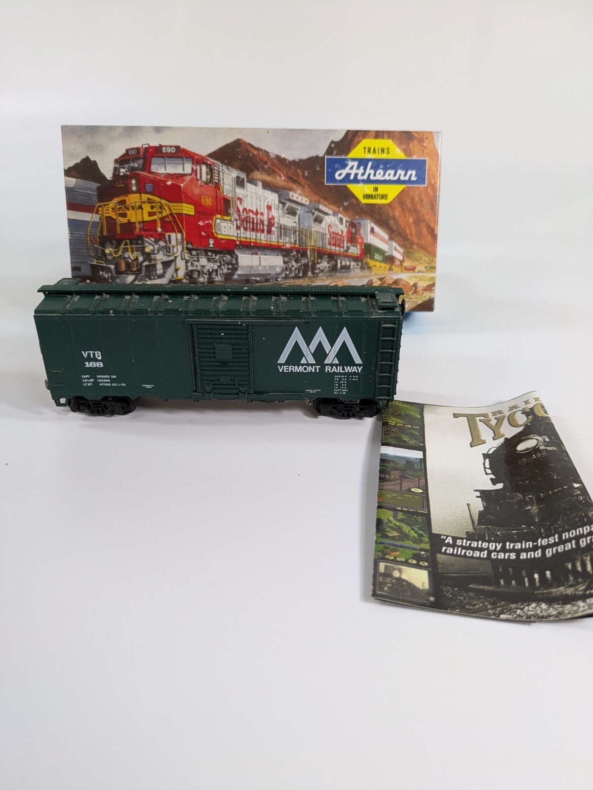 40′ Vermont Railway BoxCar VTR #168 Green