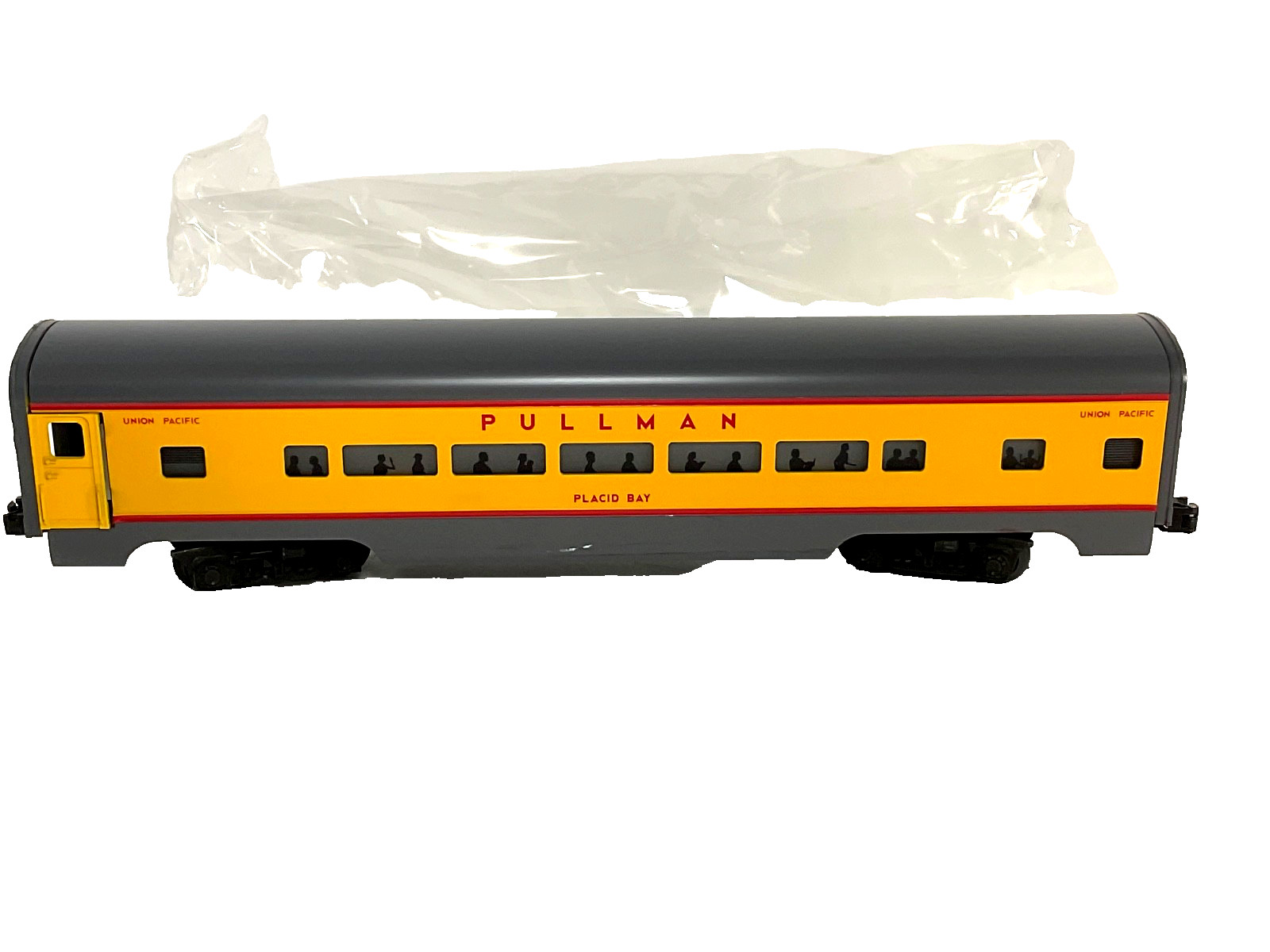 1984 Lionel O Gauge, Union Pacific Smooth Side Placid Bay Passenger Car, #6-9548