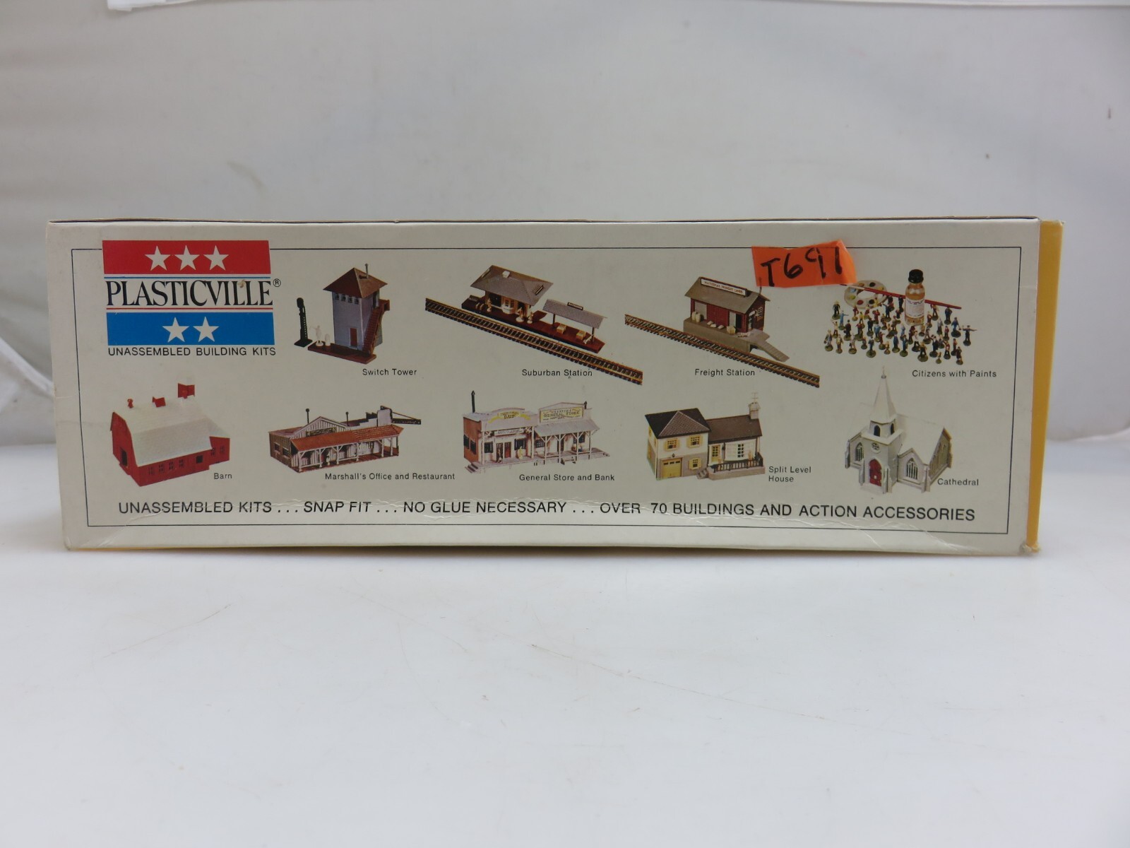 Bachmann 43-1010-C6 SMUCKERS 51′ Steel Box Car HO Scale Vintage Hong Kong