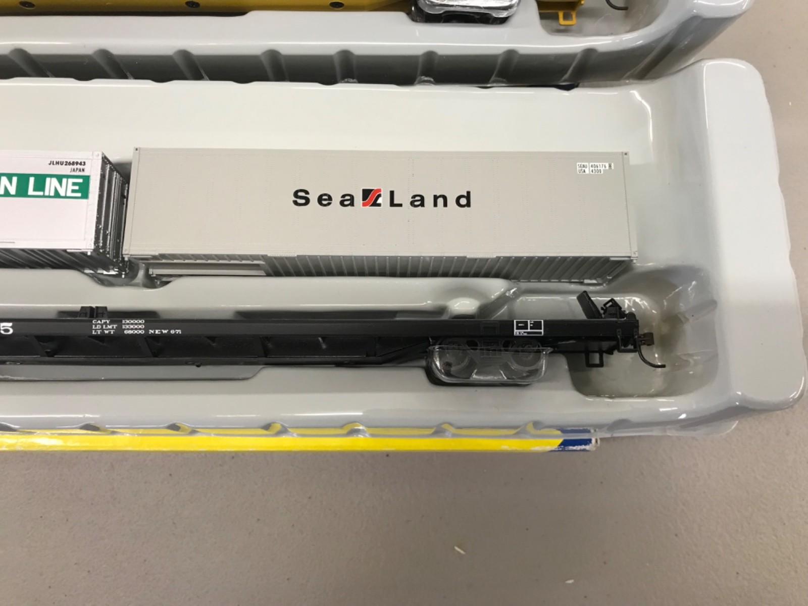 Athearn Ho Scale TTX D&RG 85′ Flatcars Trailers and Containers Lot 2 NOS