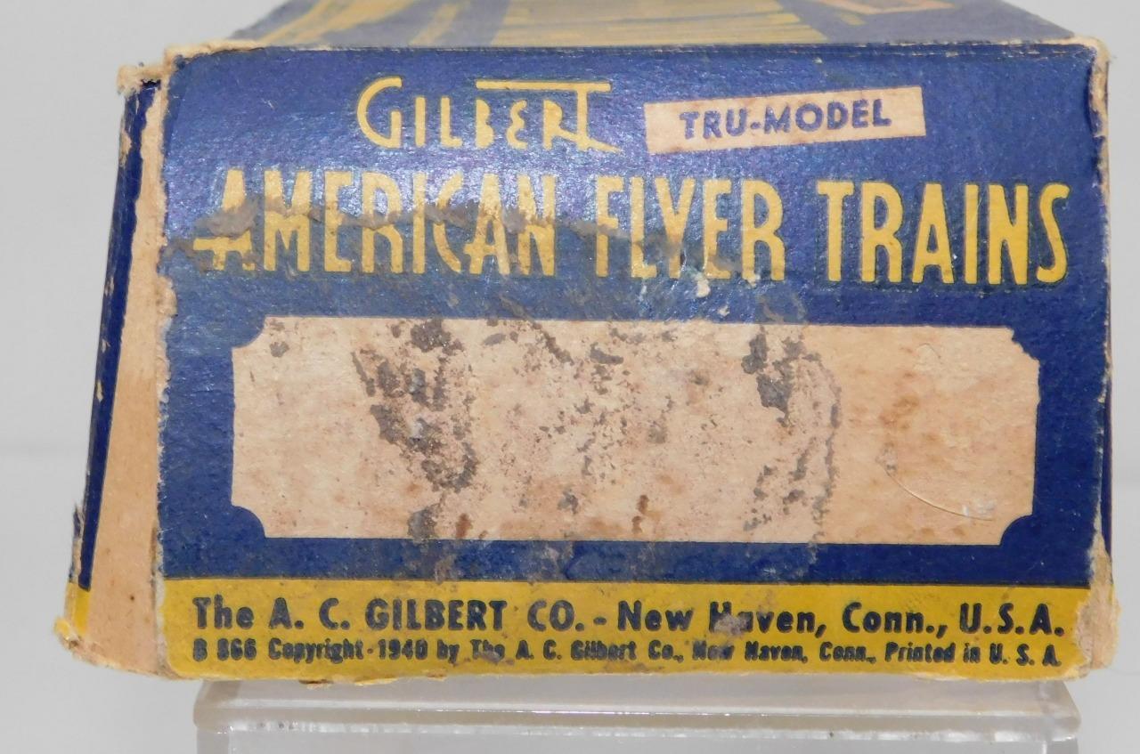 PREWAR American Flyer Freight Set THREE CARS O Gauge Link 476 478 484 BOXED Shel