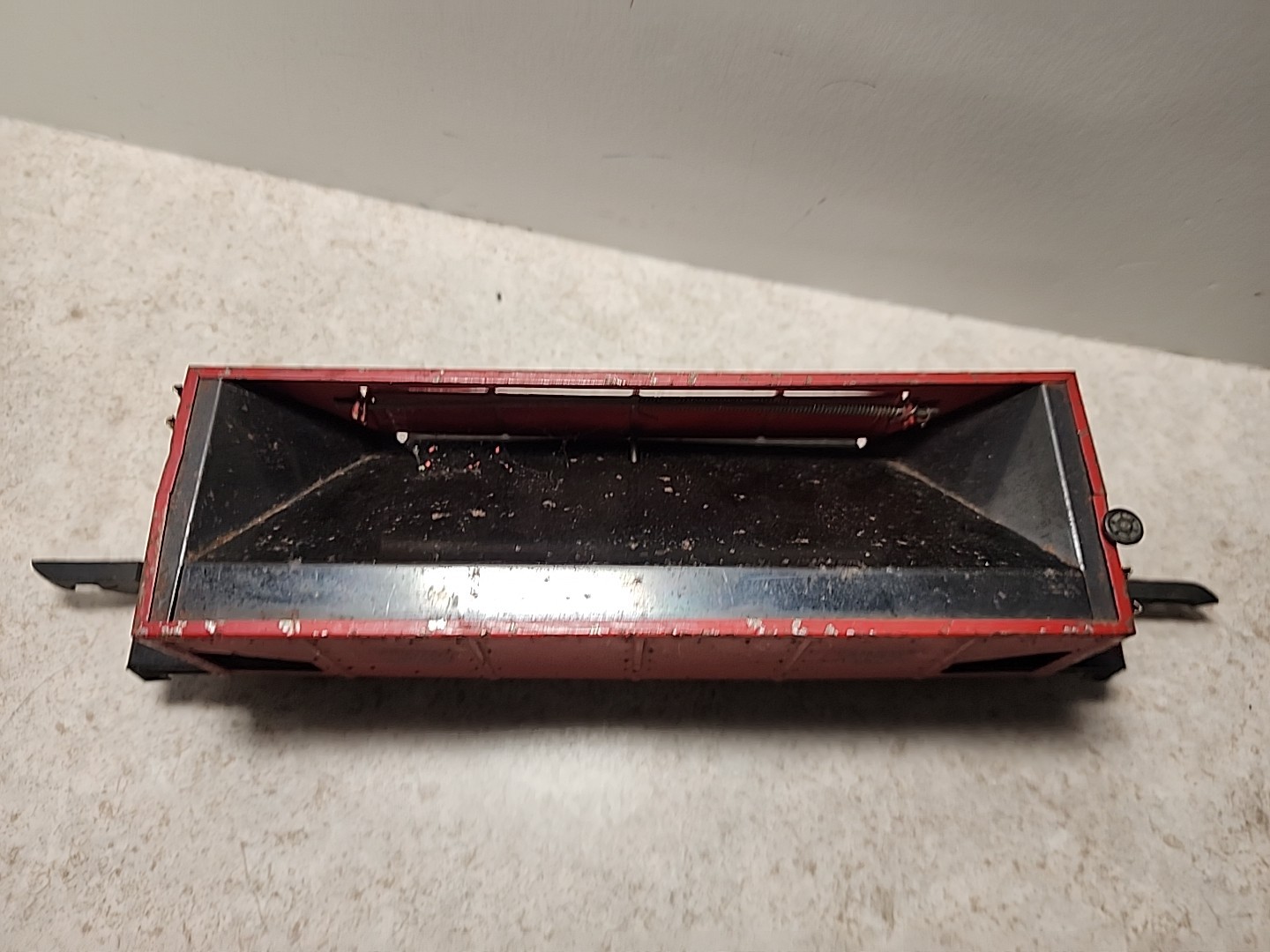 American Flyer Red 716 Coal Dump Car S Gauge