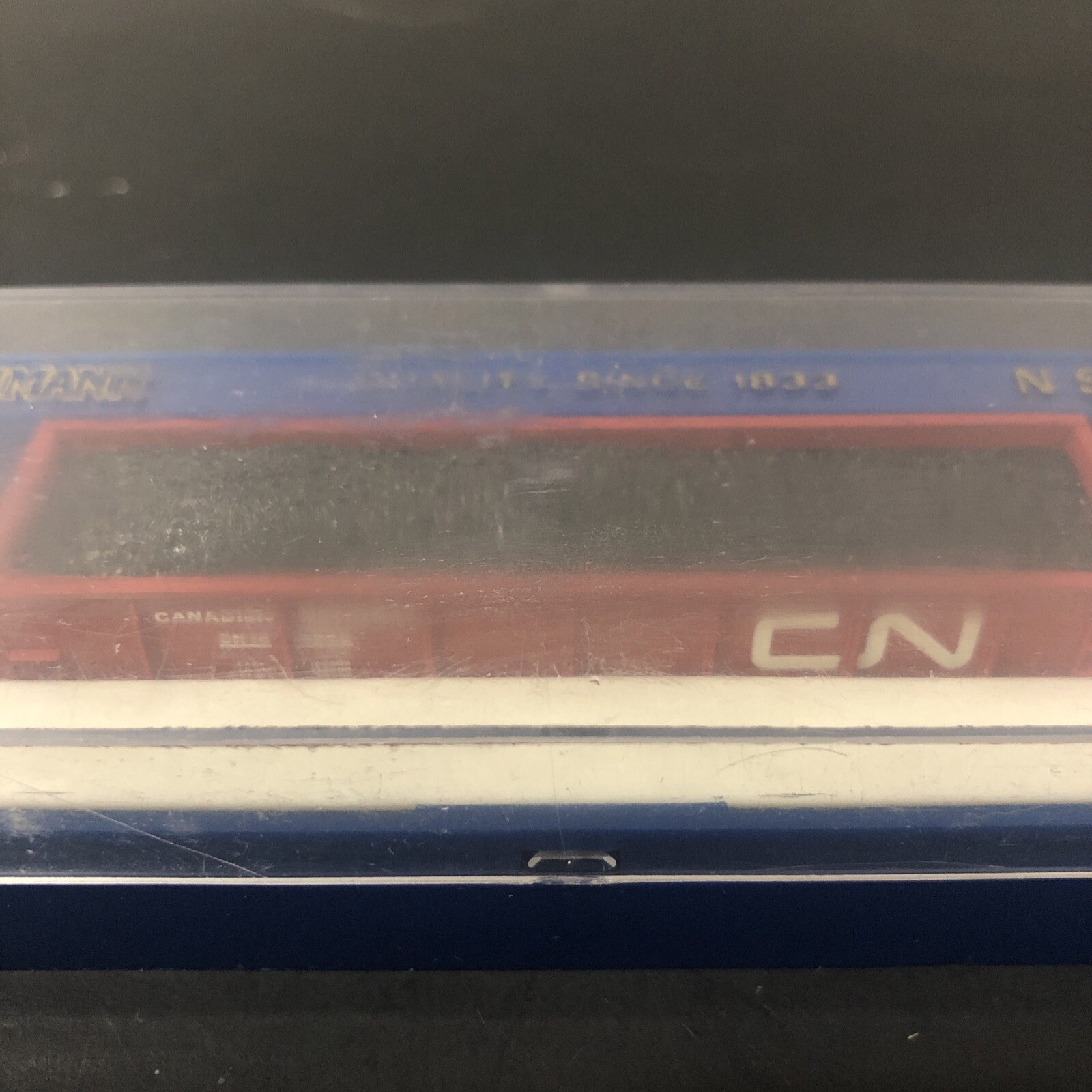 Bachmann N Scall CN Canadian National Freight Car 5502-s. Made In Hong Kong