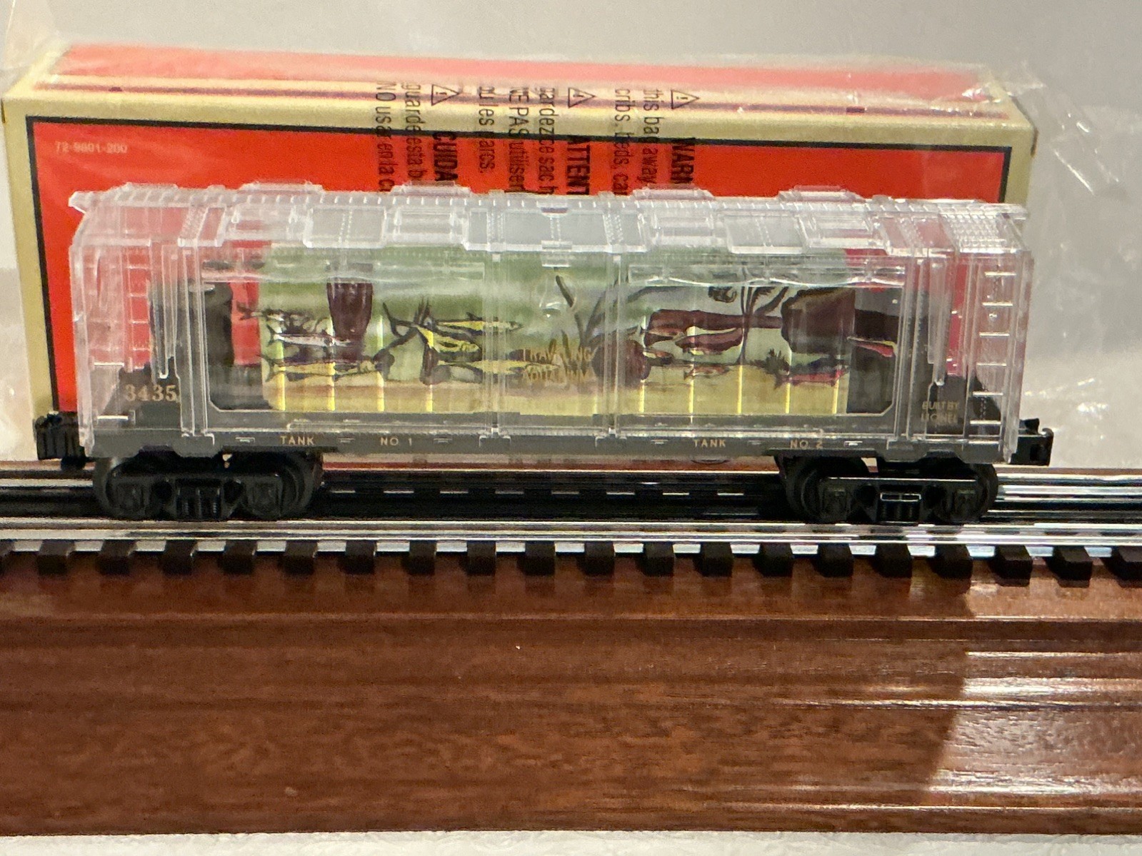 Lionel 6-29300 CLEAR SHELL AQUARIUM CAR… HARD TO FIND!!!