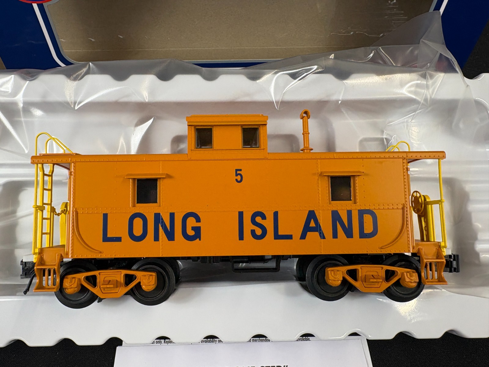Atlas “O” Trainman 2003011-2 Long Island Railroad #5 Cupola Caboose 3-Rail(SR-1)